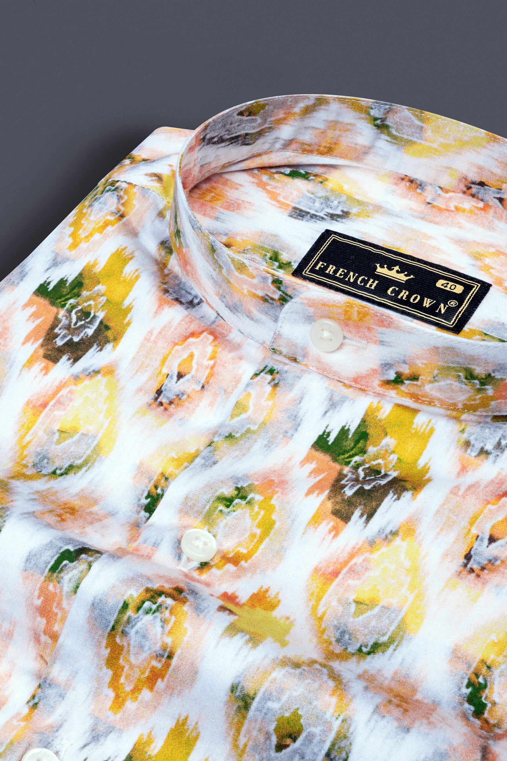 Bright White Multicolor Geometric Pattern Printed Super Soft Premium Cotton Shirt 12511-M-38, 12511-M-H-38, 12511-M-39, 12511-M-H-39, 12511-M-40, 12511-M-H-40, 12511-M-42, 12511-M-H-42, 12511-M-44, 12511-M-H-44, 12511-M-46, 12511-M-H-46, 12511-M-48, 12511-M-H-48, 12511-M-50, 12511-M-H-50, 12511-M-52, 12511-M-H-52