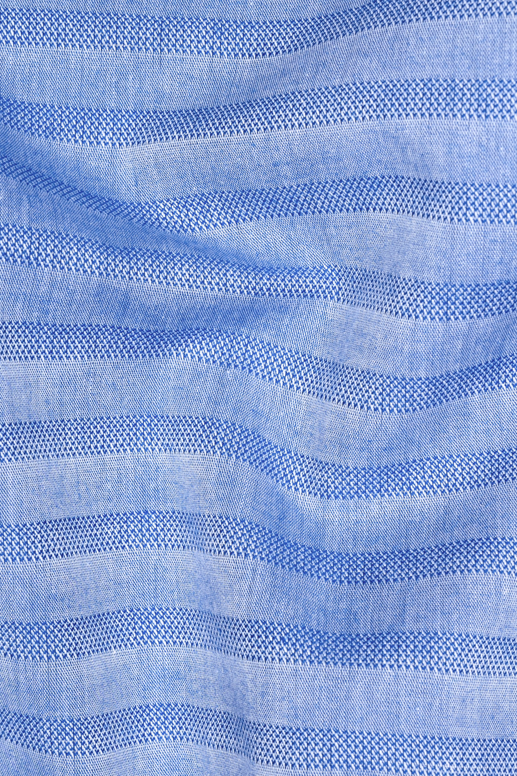 Wild Blue Horizontal blue shadow striped Textured Dobby Kurta Shirt 12515-KS-38, 12515-KS-H-38, 12515-KS-39, 12515-KS-H-39, 12515-KS-40, 12515-KS-H-40, 12515-KS-42, 12515-KS-H-42, 12515-KS-44, 12515-KS-H-44, 12515-KS-46, 12515-KS-H-46, 12515-KS-48, 12515-KS-H-48, 12515-KS-50, 12515-KS-H-50, 12515-KS-52, 12515-KS-H-52