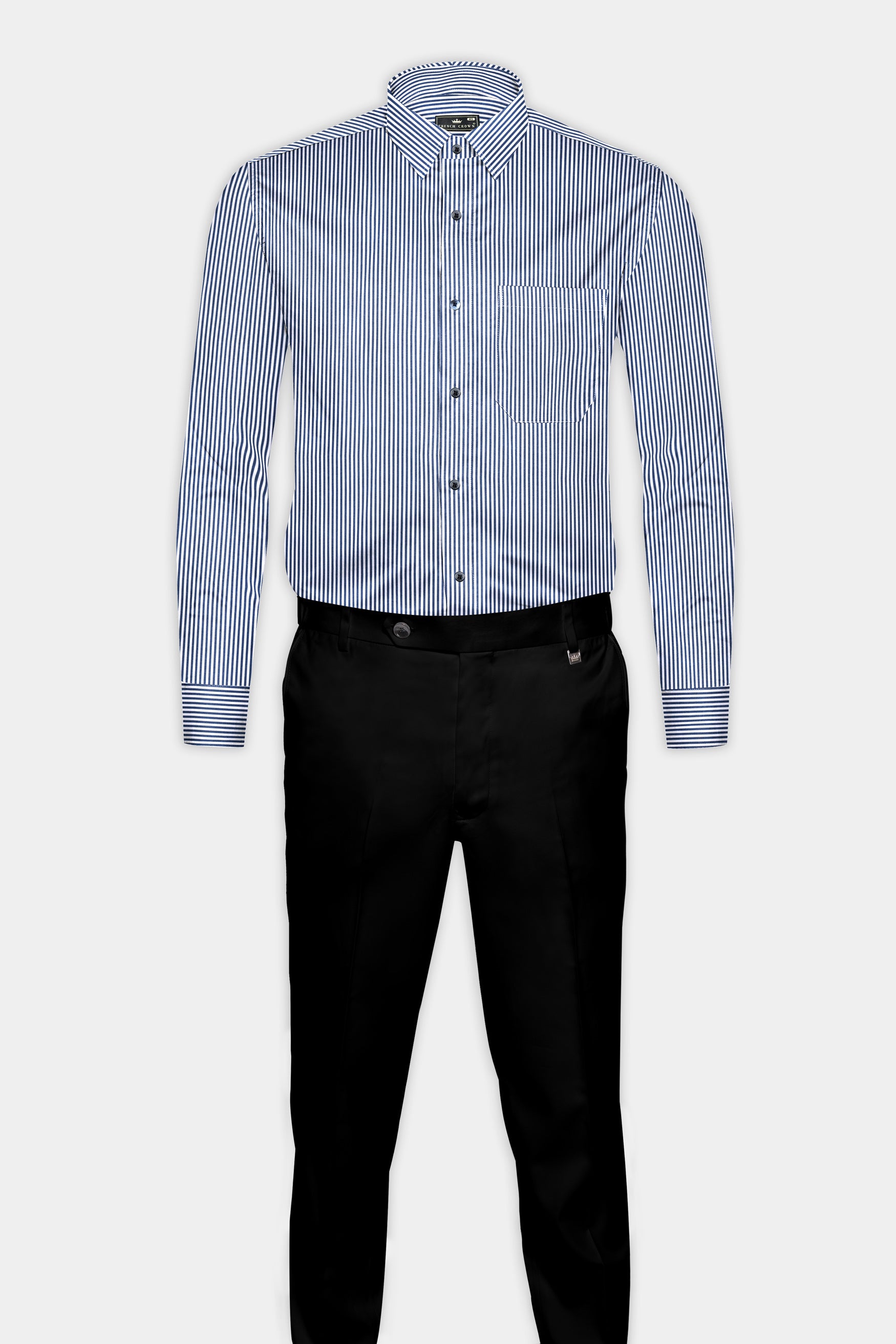 Rhino Blue and White Micro Striped Dobby Shirt 12516-BLE-38, 12516-BLE-H-38, 12516-BLE-39, 12516-BLE-H-39, 12516-BLE-40, 12516-BLE-H-40, 12516-BLE-42, 12516-BLE-H-42, 12516-BLE-44, 12516-BLE-H-44, 12516-BLE-46, 12516-BLE-H-46, 12516-BLE-48, 12516-BLE-H-48, 12516-BLE-50, 12516-BLE-H-50, 12516-BLE-52, 12516-BLE-H-52