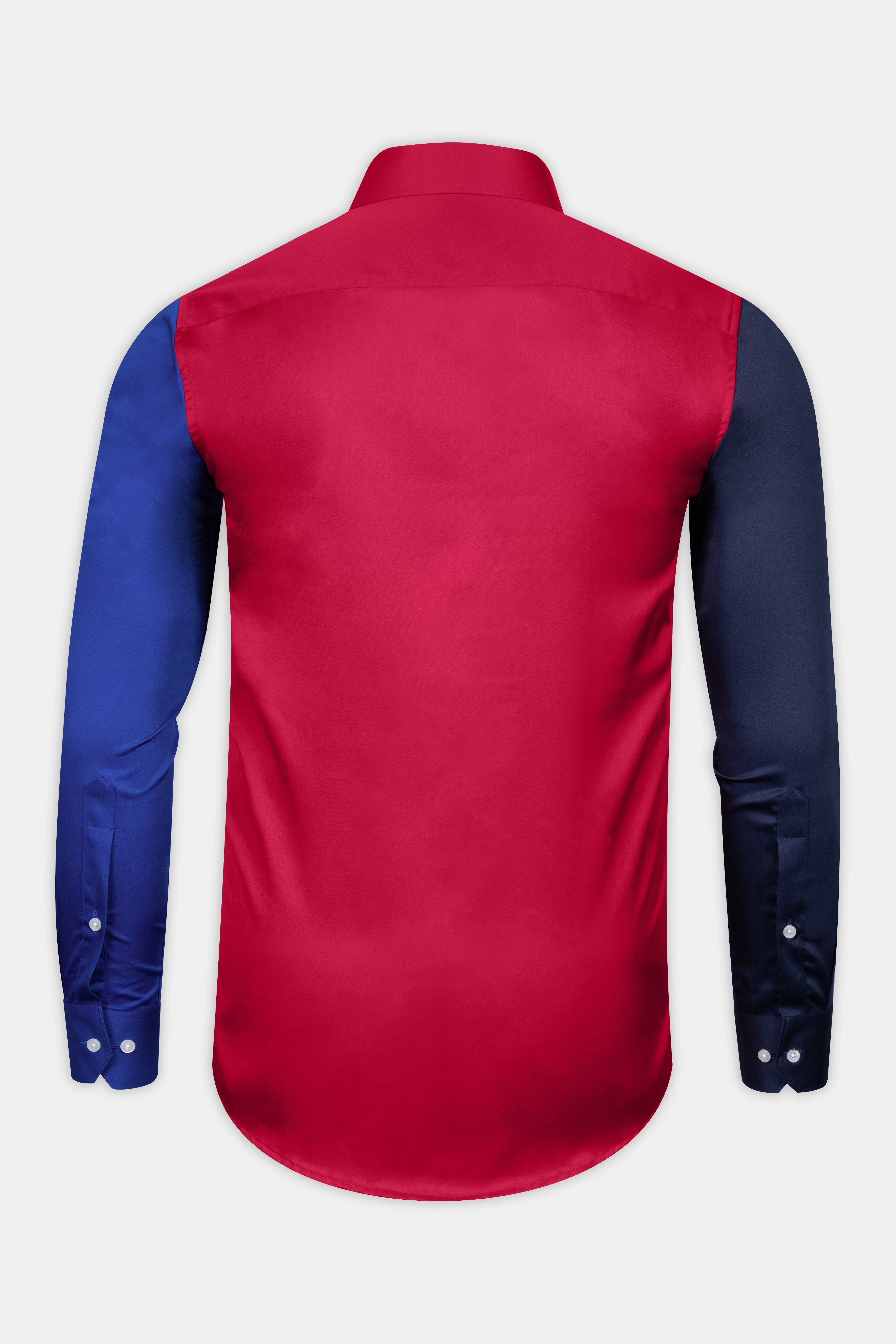 Shiraz Red with Catalina Blue and Ebony Blue Super Soft Premium Cotton Designer Shirt 12519-P484-38, 12519-P484-H-38, 12519-P484-39, 12519-P484-H-39, 12519-P484-40, 12519-P484-H-40, 12519-P484-42, 12519-P484-H-42, 12519-P484-44, 12519-P484-H-44, 12519-P484-46, 12519-P484-H-46, 12519-P484-48, 12519-P484-H-48, 12519-P484-50, 12519-P484-H-50, 12519-P484-52, 12519-P484-H-52