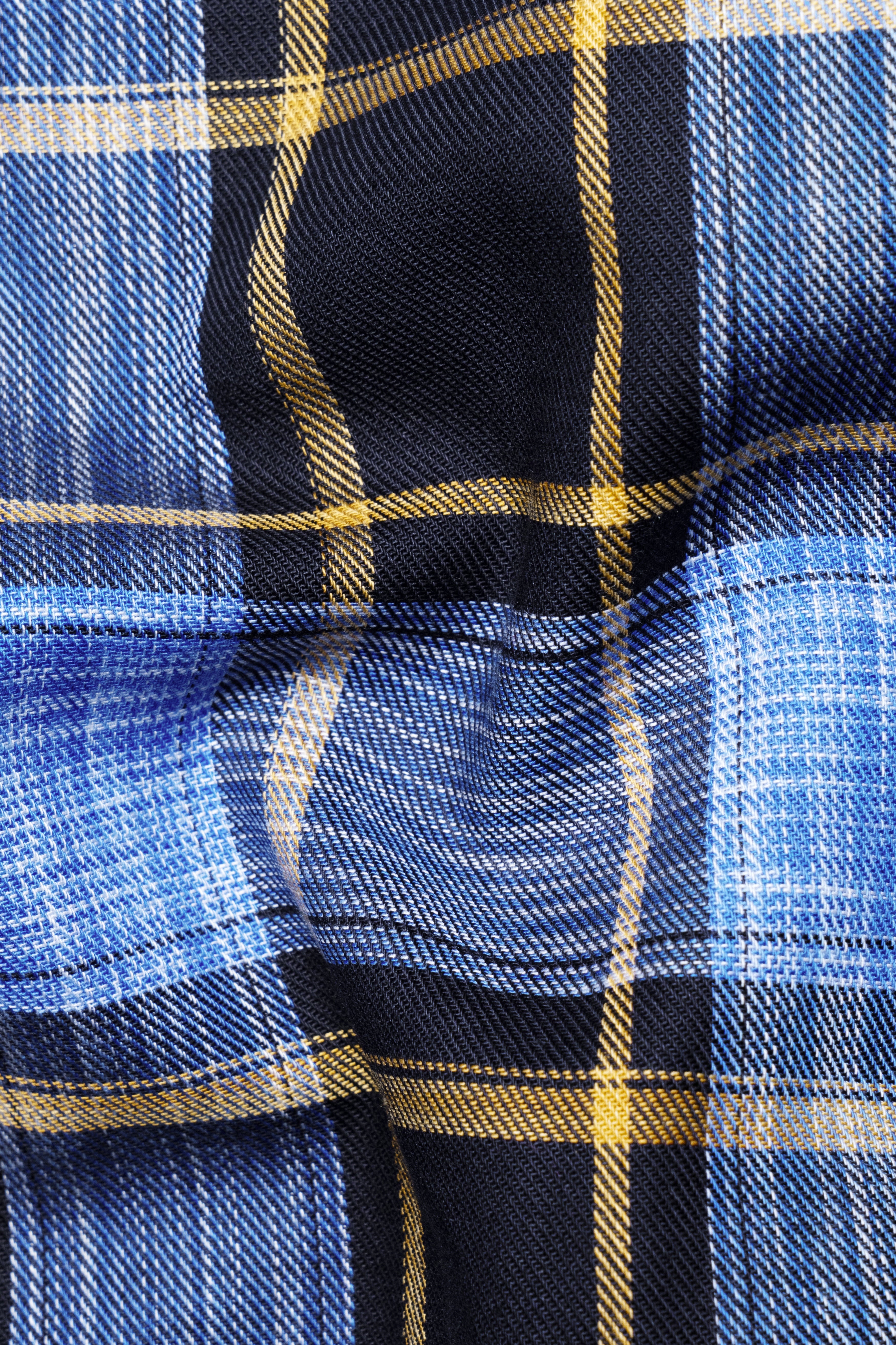 Glaucous Blue with Black and Brown Checks Plaid Twill Giza Cotton Shirt 12524-BD-BLK-38, 12524-BD-BLK-H-38, 12524-BD-BLK-39, 12524-BD-BLK-H-39, 12524-BD-BLK-40, 12524-BD-BLK-H-40, 12524-BD-BLK-42, 12524-BD-BLK-H-42, 12524-BD-BLK-44, 12524-BD-BLK-H-44, 12524-BD-BLK-46, 12524-BD-BLK-H-46, 12524-BD-BLK-48, 12524-BD-BLK-H-48, 12524-BD-BLK-50, 12524-BD-BLK-H-50, 12524-BD-BLK-52, 12524-BD-BLK-H-52