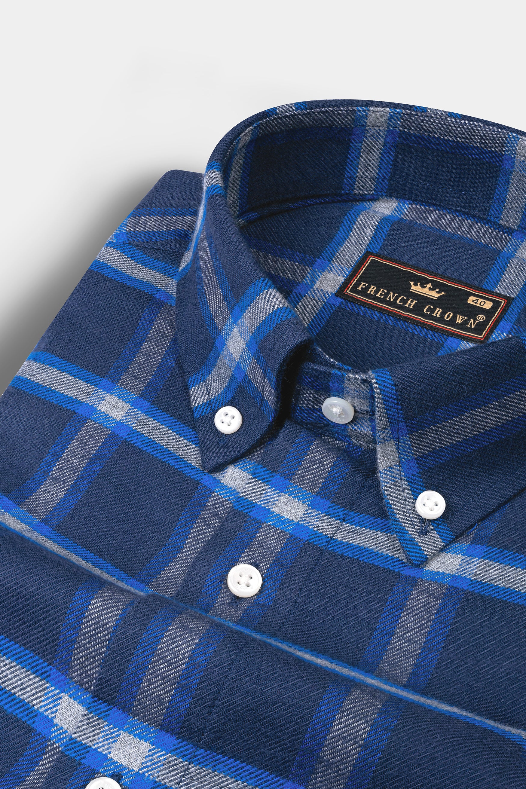Rhino Blue Windowpane Plaid Flannel Cotton Shirt 12525-BD-38, 12525-BD-H-38, 12525-BD-39, 12525-BD-H-39, 12525-BD-40, 12525-BD-H-40, 12525-BD-42, 12525-BD-H-42, 12525-BD-44, 12525-BD-H-44, 12525-BD-46, 12525-BD-H-46, 12525-BD-48, 12525-BD-H-48, 12525-BD-50, 12525-BD-H-50, 12525-BD-52, 12525-BD-H-52