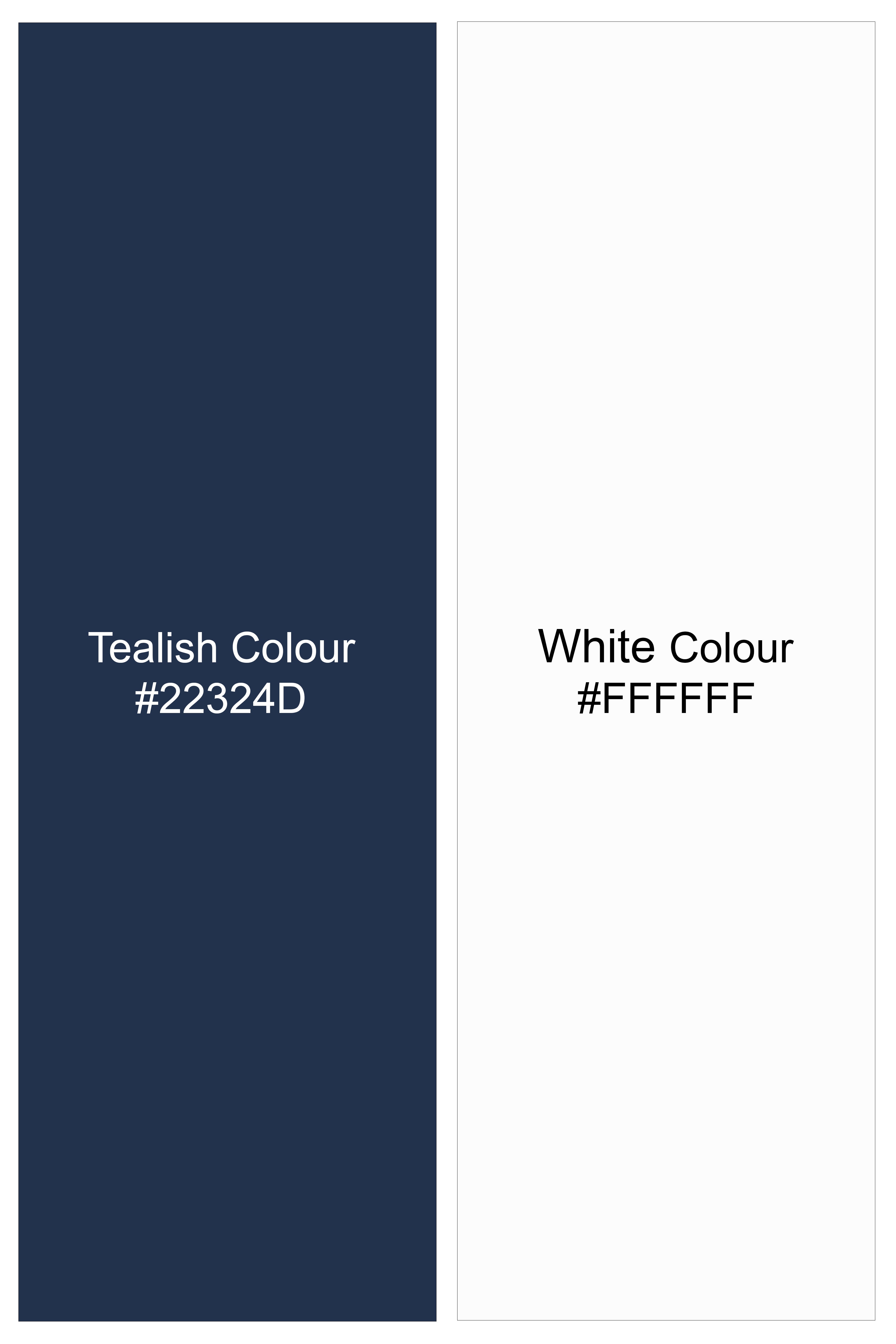 Tealish Blue and White Checks Plaid Oxford Shirt 12528-BLE-38, 12528-BLE-H-38, 12528-BLE-39, 12528-BLE-H-39, 12528-BLE-40, 12528-BLE-H-40, 12528-BLE-42, 12528-BLE-H-42, 12528-BLE-44, 12528-BLE-H-44, 12528-BLE-46, 12528-BLE-H-46, 12528-BLE-48, 12528-BLE-H-48, 12528-BLE-50, 12528-BLE-H-50, 12528-BLE-52, 12528-BLE-H-52