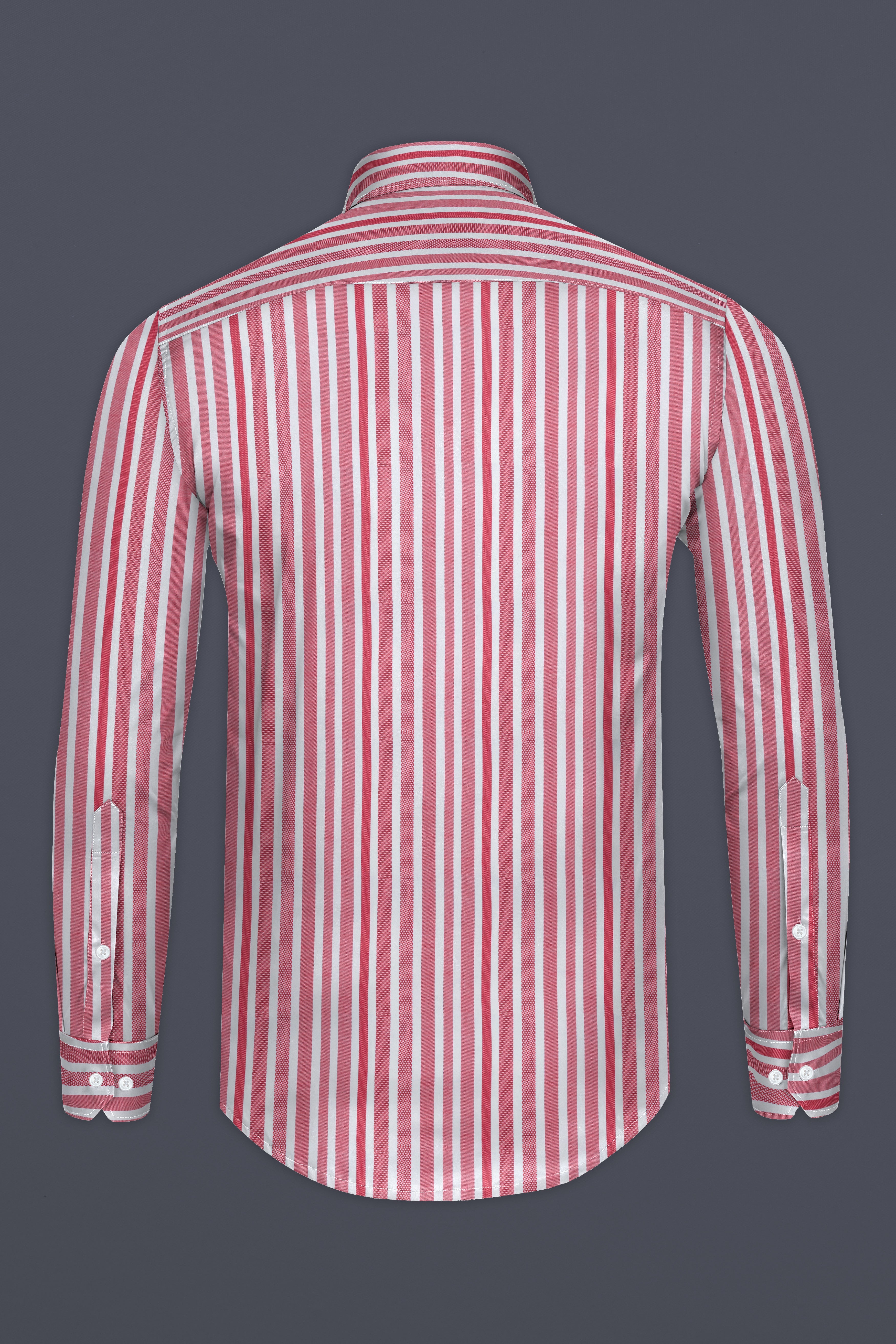 Raspberry Pink with White Striped Dobby Textured Giza Cotton Shirt 12531-CA-38, 12531-CA-H-38, 12531-CA-39, 12531-CA-H-39, 12531-CA-40, 12531-CA-H-40, 12531-CA-42, 12531-CA-H-42, 12531-CA-44, 12531-CA-H-44, 12531-CA-46, 12531-CA-H-46, 12531-CA-48, 12531-CA-H-48, 12531-CA-50, 12531-CA-H-50, 12531-CA-52, 12531-CA-H-52