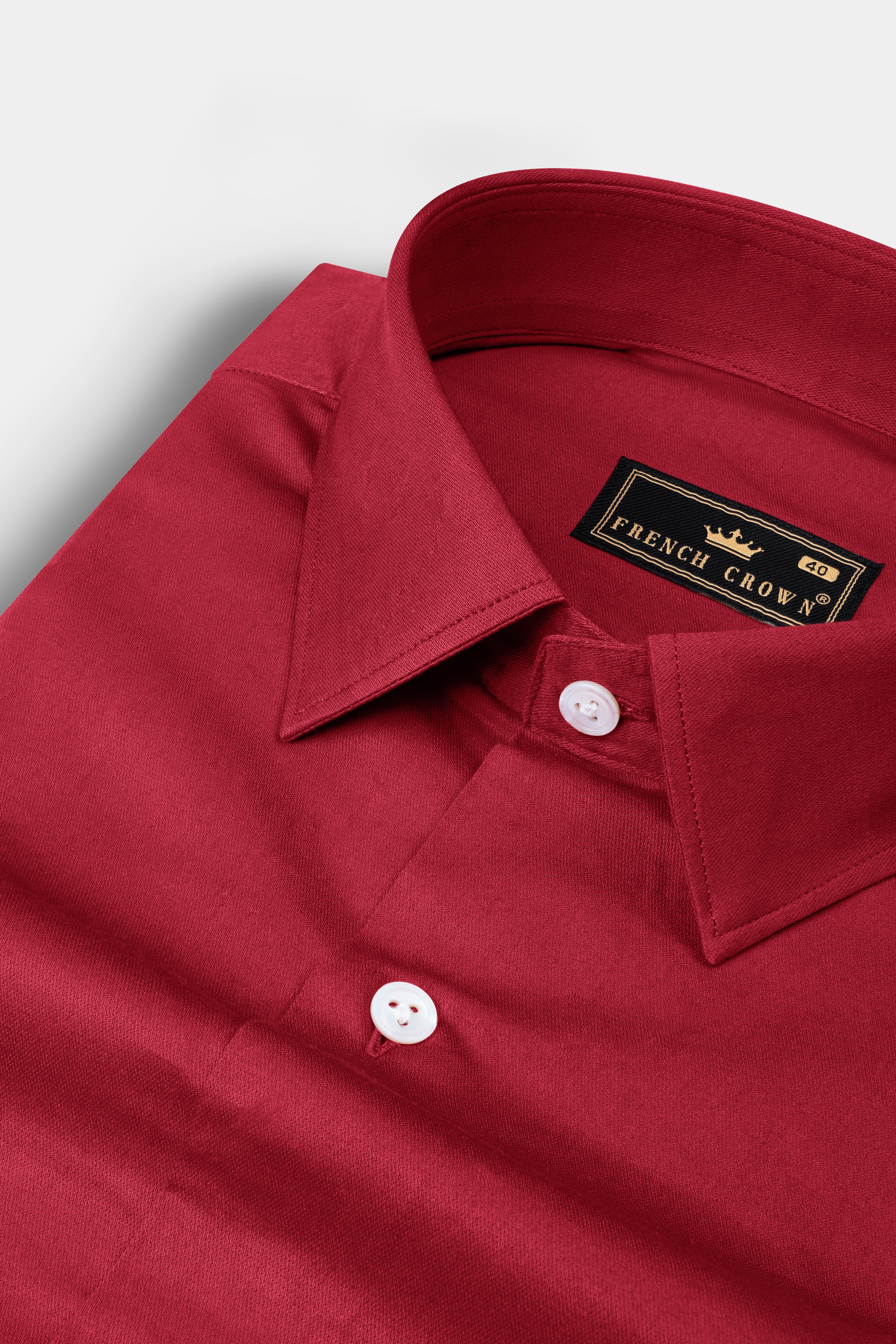 Stiletto Red Royal Oxford Cotton Shirt 12532-38, 12532-H-38, 12532-39, 12532-H-39, 12532-40, 12532-H-40, 12532-42, 12532-H-42, 12532-44, 12532-H-44, 12532-46, 12532-H-46, 12532-48, 12532-H-48, 12532-50, 12532-H-50, 12532-52, 12532-H-52