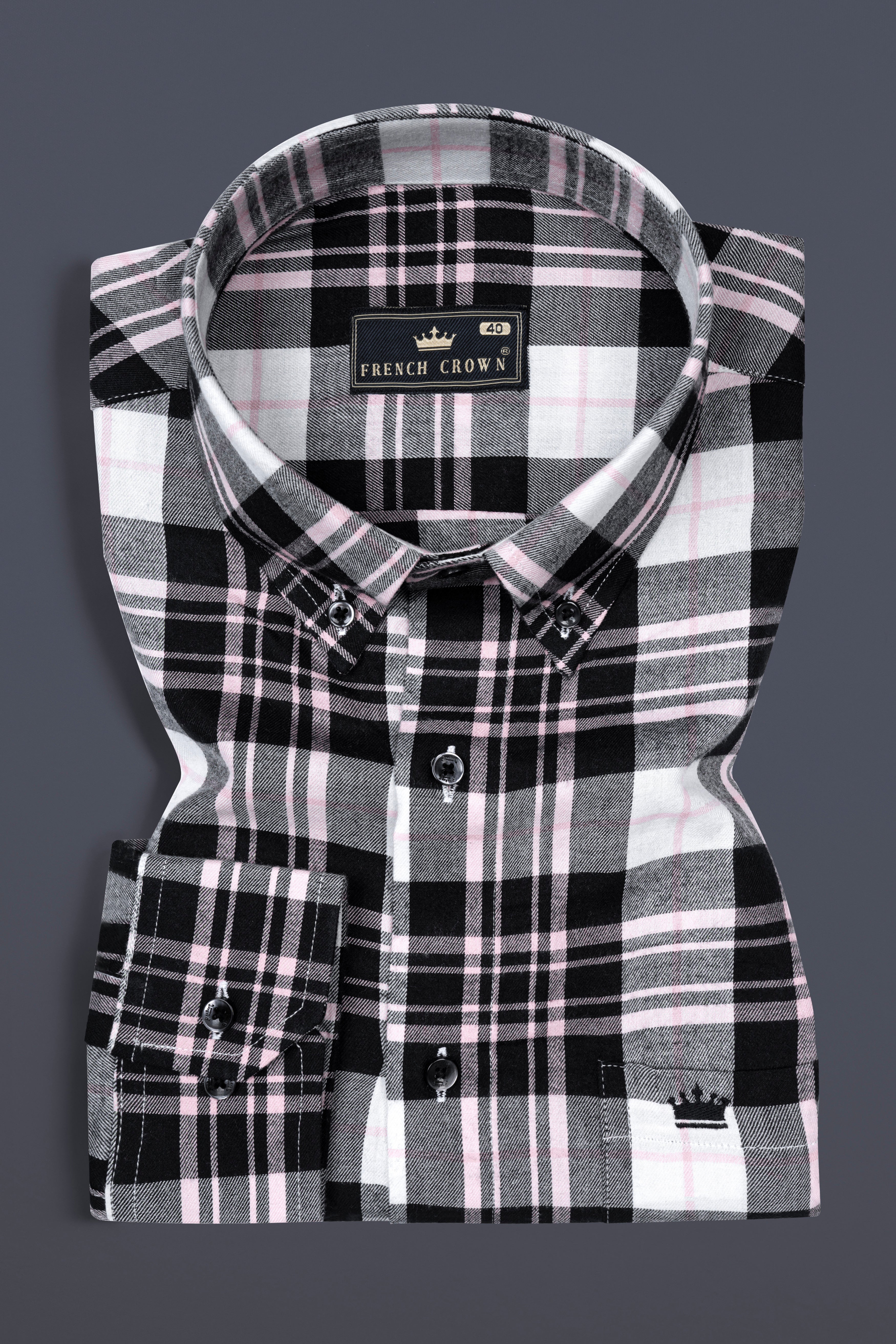 Jade Black and White Checks Plaid Twill Giza Cotton Shirt 12533-BD-BLK-38, 12533-BD-BLK-H-38, 12533-BD-BLK-39, 12533-BD-BLK-H-39, 12533-BD-BLK-40, 12533-BD-BLK-H-40, 12533-BD-BLK-42, 12533-BD-BLK-H-42, 12533-BD-BLK-44, 12533-BD-BLK-H-44, 12533-BD-BLK-46, 12533-BD-BLK-H-46, 12533-BD-BLK-48, 12533-BD-BLK-H-48, 12533-BD-BLK-50, 12533-BD-BLK-H-50, 12533-BD-BLK-52, 12533-BD-BLK-H-52