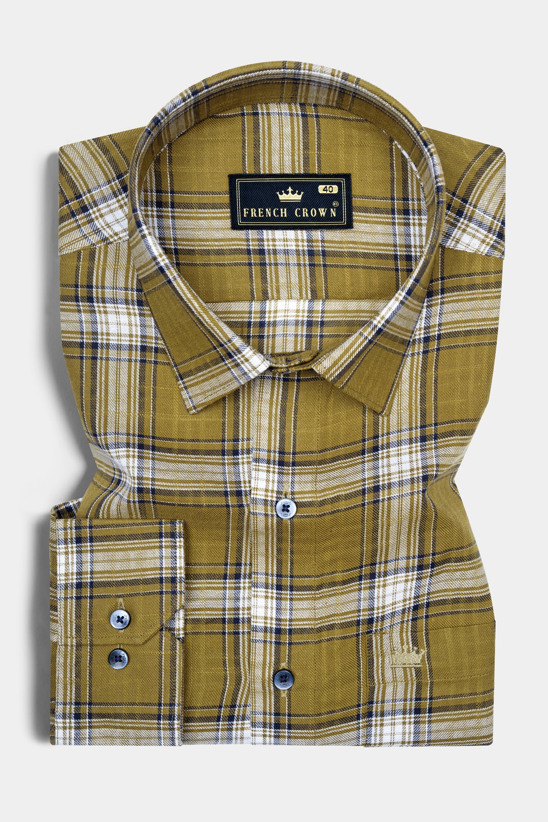 Sycamore Olive with Mirage Blue and Mercury White Plaid Twill Premium Cotton Shirt 12605-BLE-38, 12605-BLE-H-38, 12605-BLE-39, 12605-BLE-H-39, 12605-BLE-40, 12605-BLE-H-40, 12605-BLE-42, 12605-BLE-H-42, 12605-BLE-44, 12605-BLE-H-44, 12605-BLE-46, 12605-BLE-H-46, 12605-BLE-48, 12605-BLE-H-48, 12605-BLE-50, 12605-BLE-H-50, 12605-BLE-52, 12605-BLE-H-52