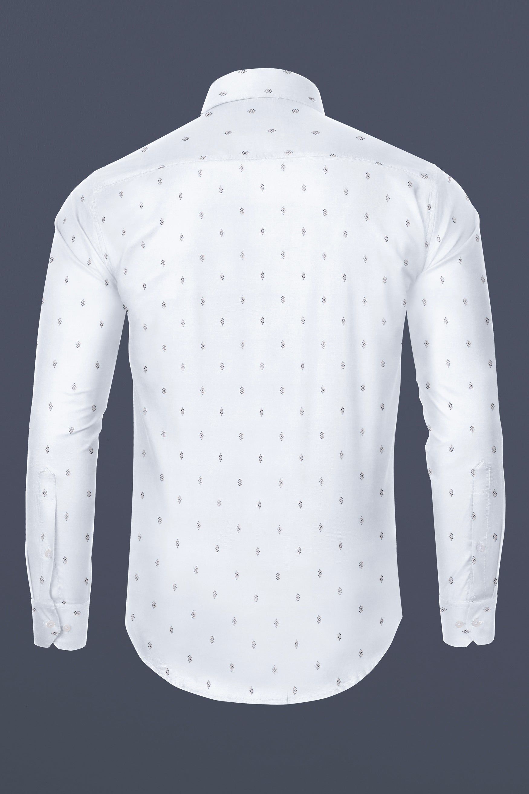 Bright White Dobby Textured Premium Giza Cotton Shirt 12611-38, 12611-H-38, 12611-39, 12611-H-39, 12611-40, 12611-H-40, 12611-42, 12611-H-42, 12611-44, 12611-H-44, 12611-46, 12611-H-46, 12611-48, 12611-H-48, 12611-50, 12611-H-50, 12611-52, 12611-H-52