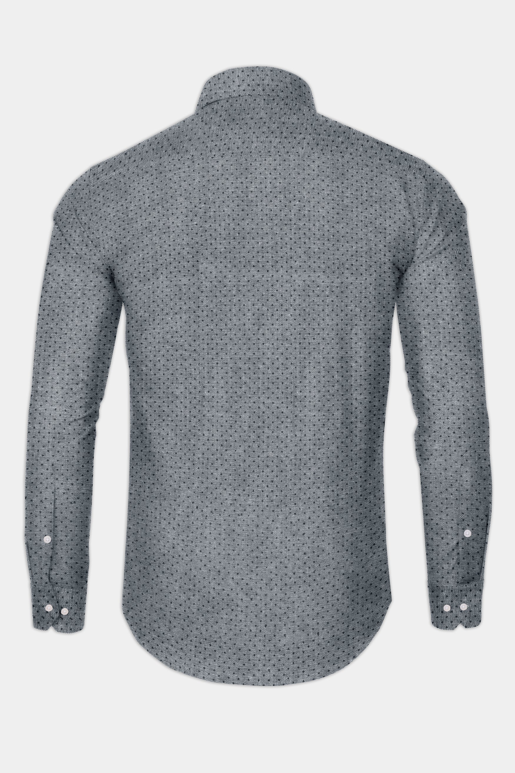 Scarpa Flow Gray Dobby Textured Premium Giza Cotton Shirt 12613-38, 12613-H-38, 12613-39, 12613-H-39, 12613-40, 12613-H-40, 12613-42, 12613-H-42, 12613-44, 12613-H-44, 12613-46, 12613-H-46, 12613-48, 12613-H-48, 12613-50, 12613-H-50, 12613-52, 12613-H-52