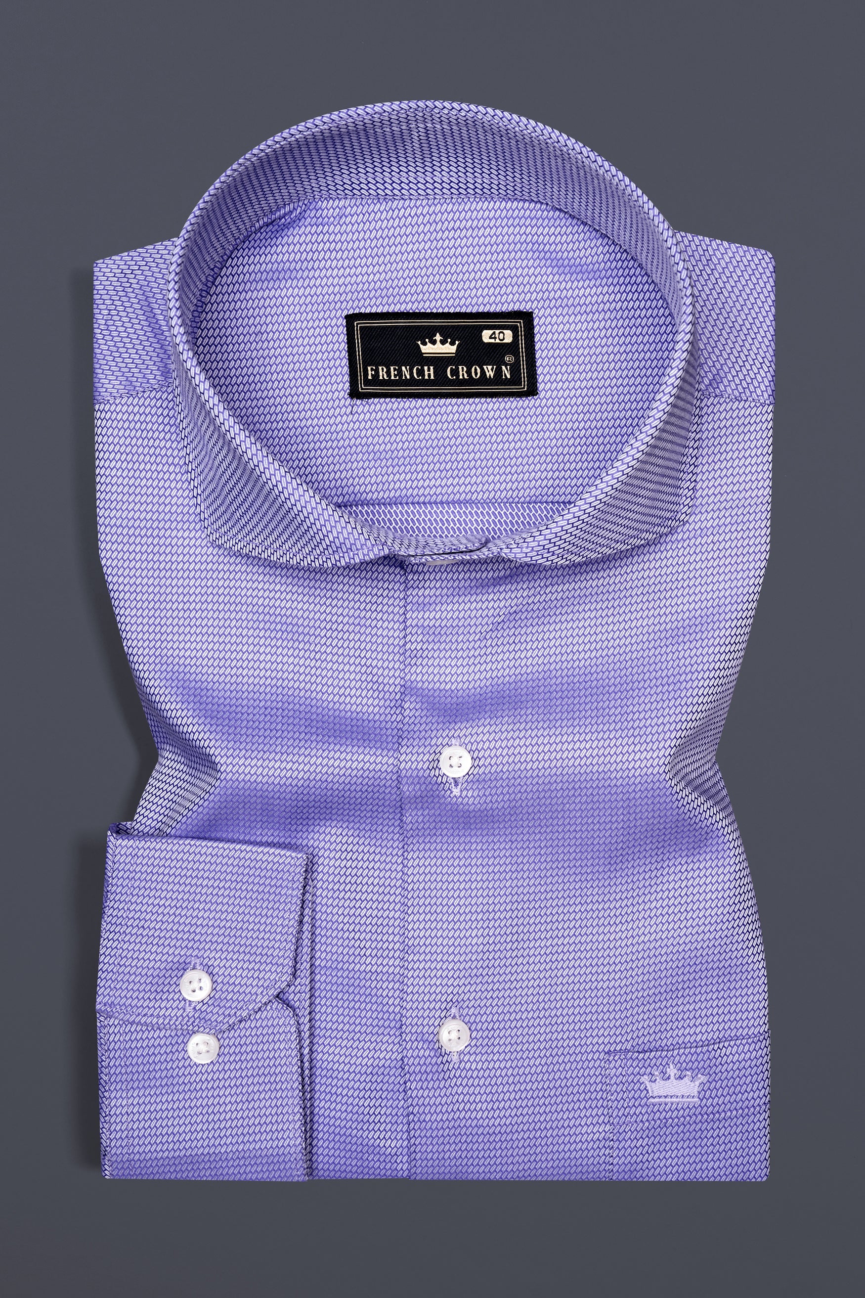 Biloba Purple Dobby Textured Premium Giza Cotton Shirt 12617-CA-38, 12617-CA-H-38, 12617-CA-39, 12617-CA-H-39, 12617-CA-40, 12617-CA-H-40, 12617-CA-42, 12617-CA-H-42, 12617-CA-44, 12617-CA-H-44, 12617-CA-46, 12617-CA-H-46, 12617-CA-48, 12617-CA-H-48, 12617-CA-50, 12617-CA-H-50, 12617-CA-52, 12617-CA-H-52