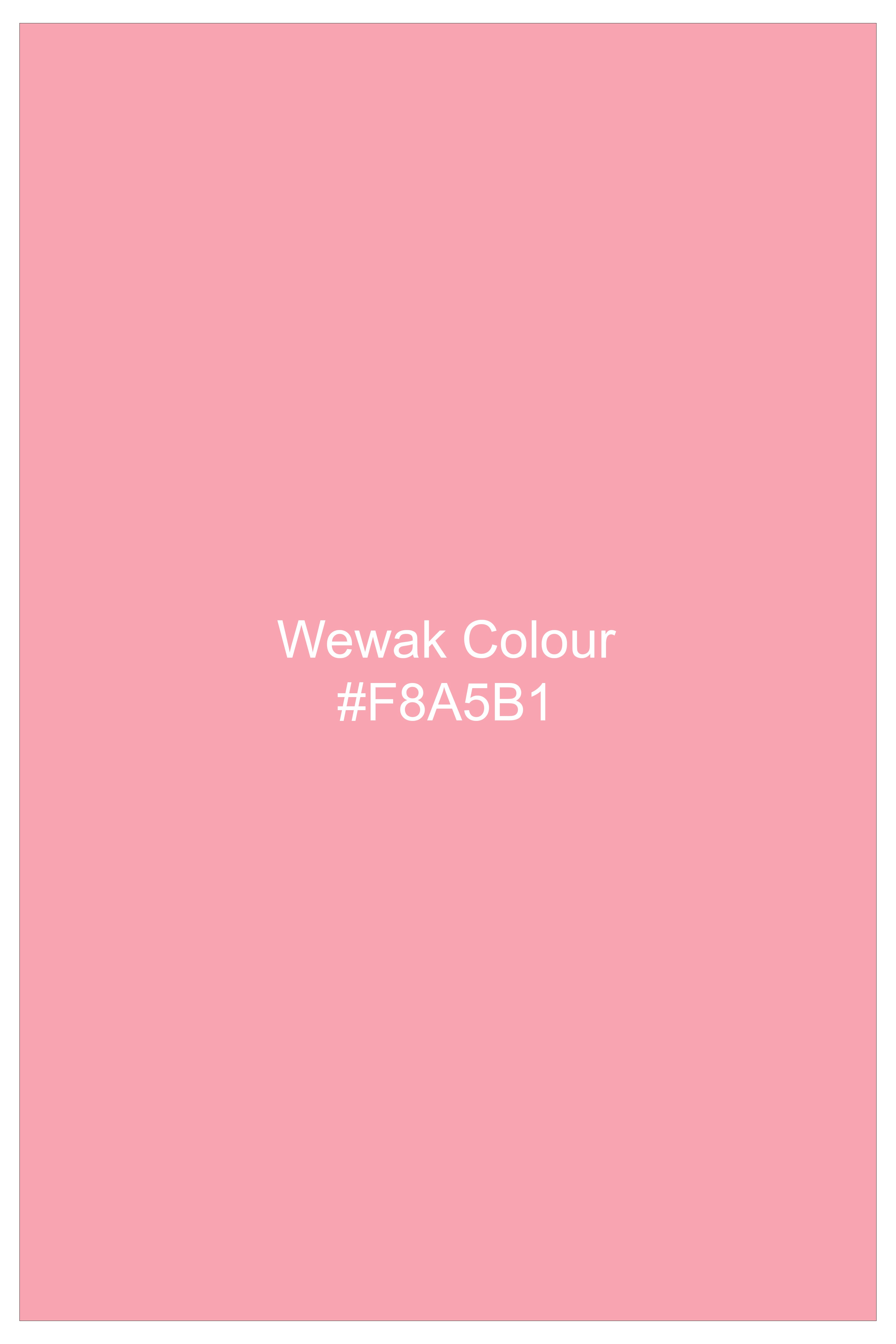 Wewak Pink with White Horizontal Striped Twill Premium Cotton Shirt 12622-38, 12622-H-38, 12622-39, 12622-H-39, 12622-40, 12622-H-40, 12622-42, 12622-H-42, 12622-44, 12622-H-44, 12622-46, 12622-H-46, 12622-48, 12622-H-48, 12622-50, 12622-H-50, 12622-52, 12622-H-52