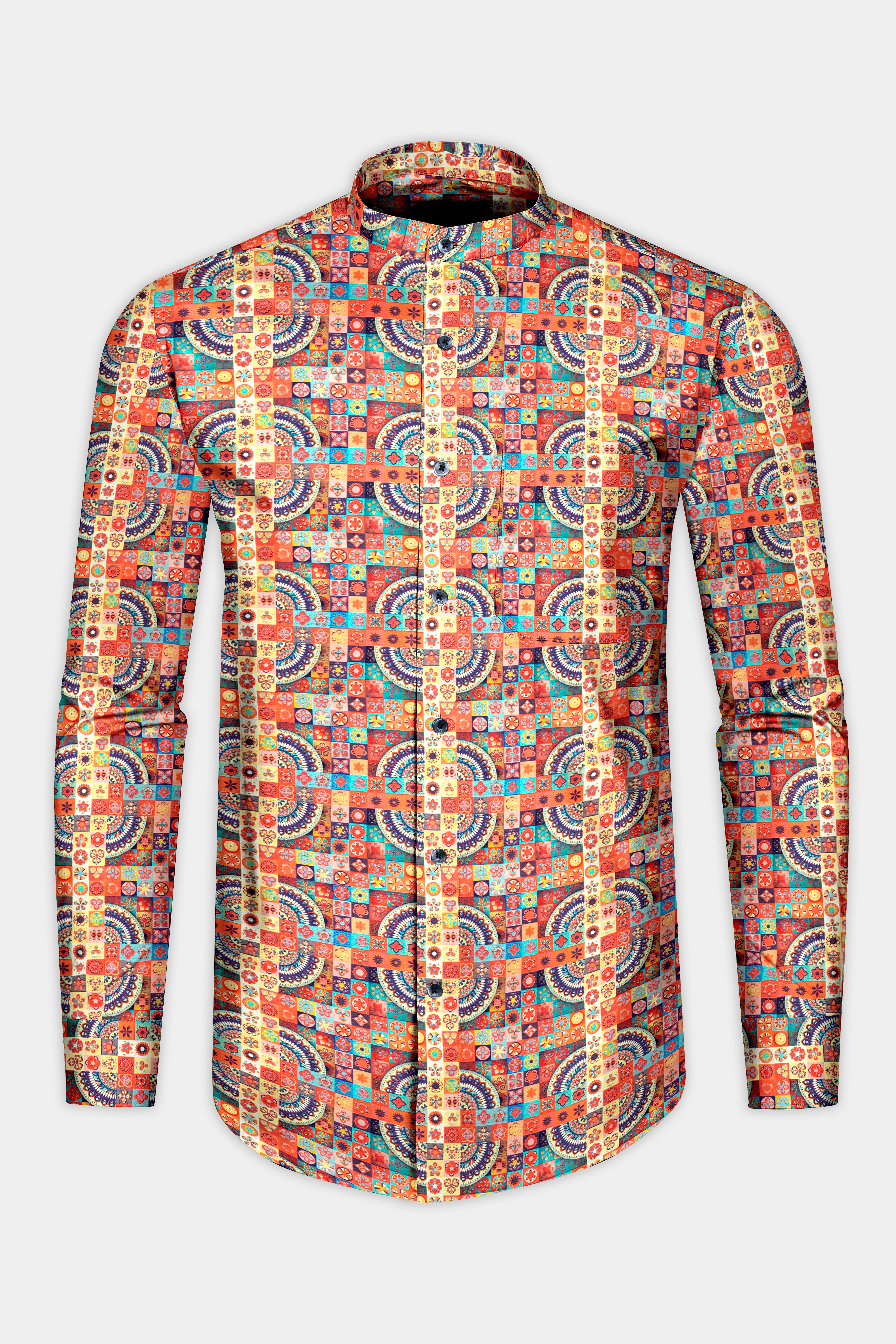 Sunrise Orange Multicolour Geometric Printed Super Soft Premium Cotton Shirt 12624-M-BLK-38, 12624-M-BLK-H-38, 12624-M-BLK-39, 12624-M-BLK-H-39, 12624-M-BLK-40, 12624-M-BLK-H-40, 12624-M-BLK-42, 12624-M-BLK-H-42, 12624-M-BLK-44, 12624-M-BLK-H-44, 12624-M-BLK-46, 12624-M-BLK-H-46, 12624-M-BLK-48, 12624-M-BLK-H-48, 12624-M-BLK-50, 12624-M-BLK-H-50, 12624-M-BLK-52, 12624-M-BLK-H-52