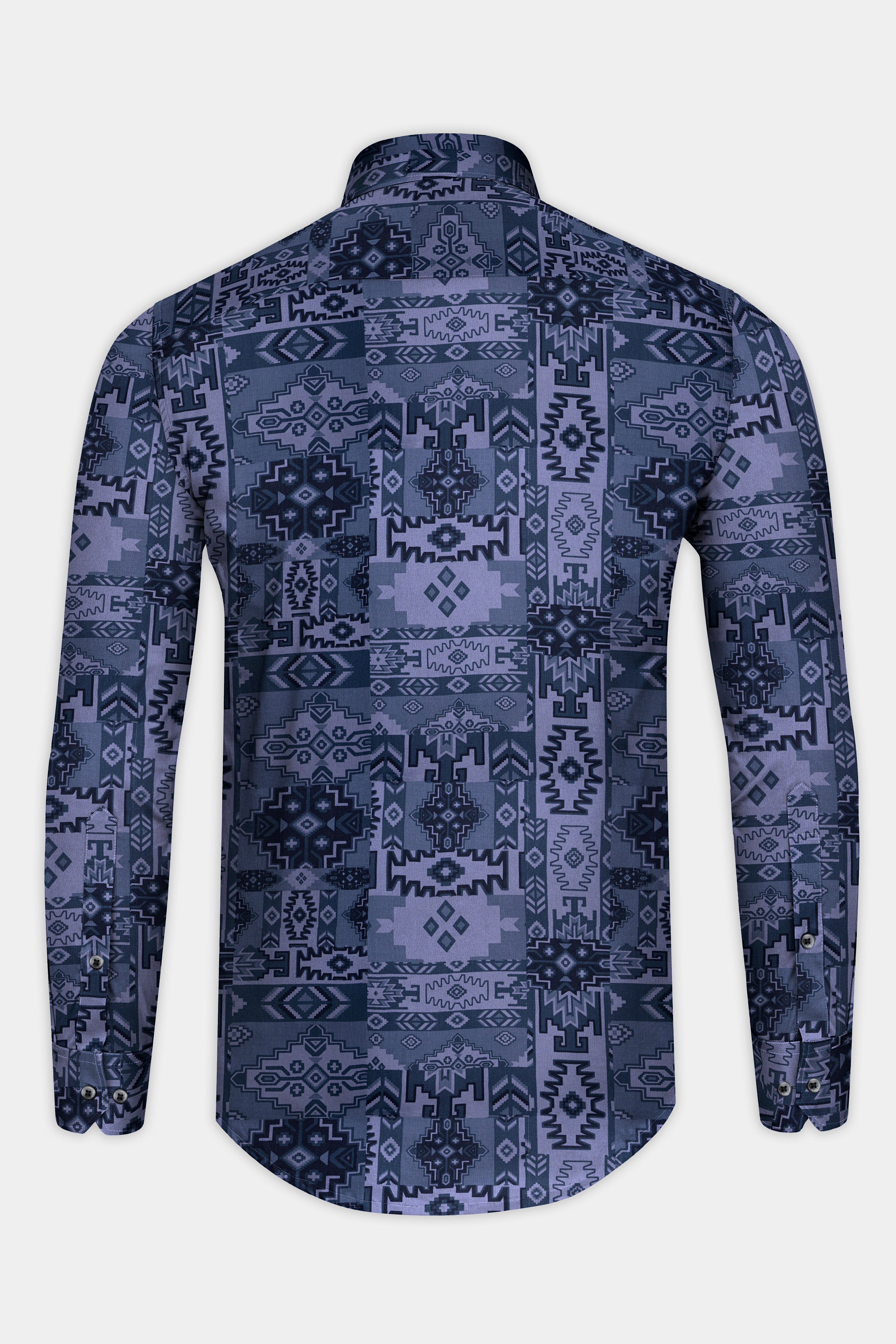 Gun Powder Gray Graphic Printed Soft Tencel Shirt 12643-BLK-38, 12643-BLK-H-38, 12643-BLK-39, 12643-BLK-H-39, 12643-BLK-40, 12643-BLK-H-40, 12643-BLK-42, 12643-BLK-H-42, 12643-BLK-44, 12643-BLK-H-44, 12643-BLK-46, 12643-BLK-H-46, 12643-BLK-48, 12643-BLK-H-48, 12643-BLK-50, 12643-BLK-H-50, 12643-BLK-52, 12643-BLK-H-52