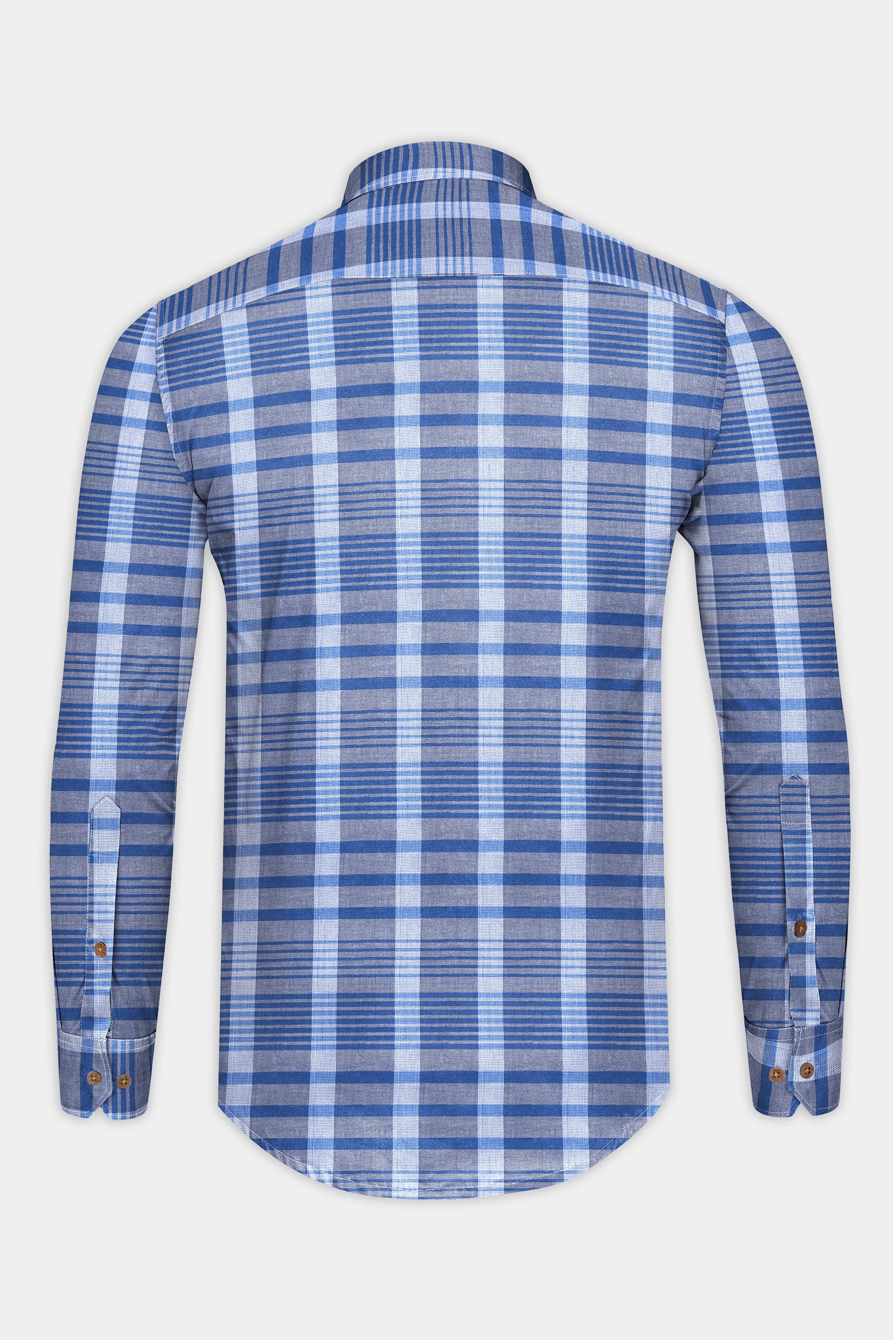 Tufts Blue and Cadet blue Plaid Chambray Textured Premium Cotton Shirt 12644-KS-38, 12644-KS-H-38, 12644-KS-39, 12644-KS-H-39, 12644-KS-40, 12644-KS-H-40, 12644-KS-42, 12644-KS-H-42, 12644-KS-44, 12644-KS-H-44, 12644-KS-46, 12644-KS-H-46, 12644-KS-48, 12644-KS-H-48, 12644-KS-50, 12644-KS-H-50, 12644-KS-52, 12644-KS-H-52