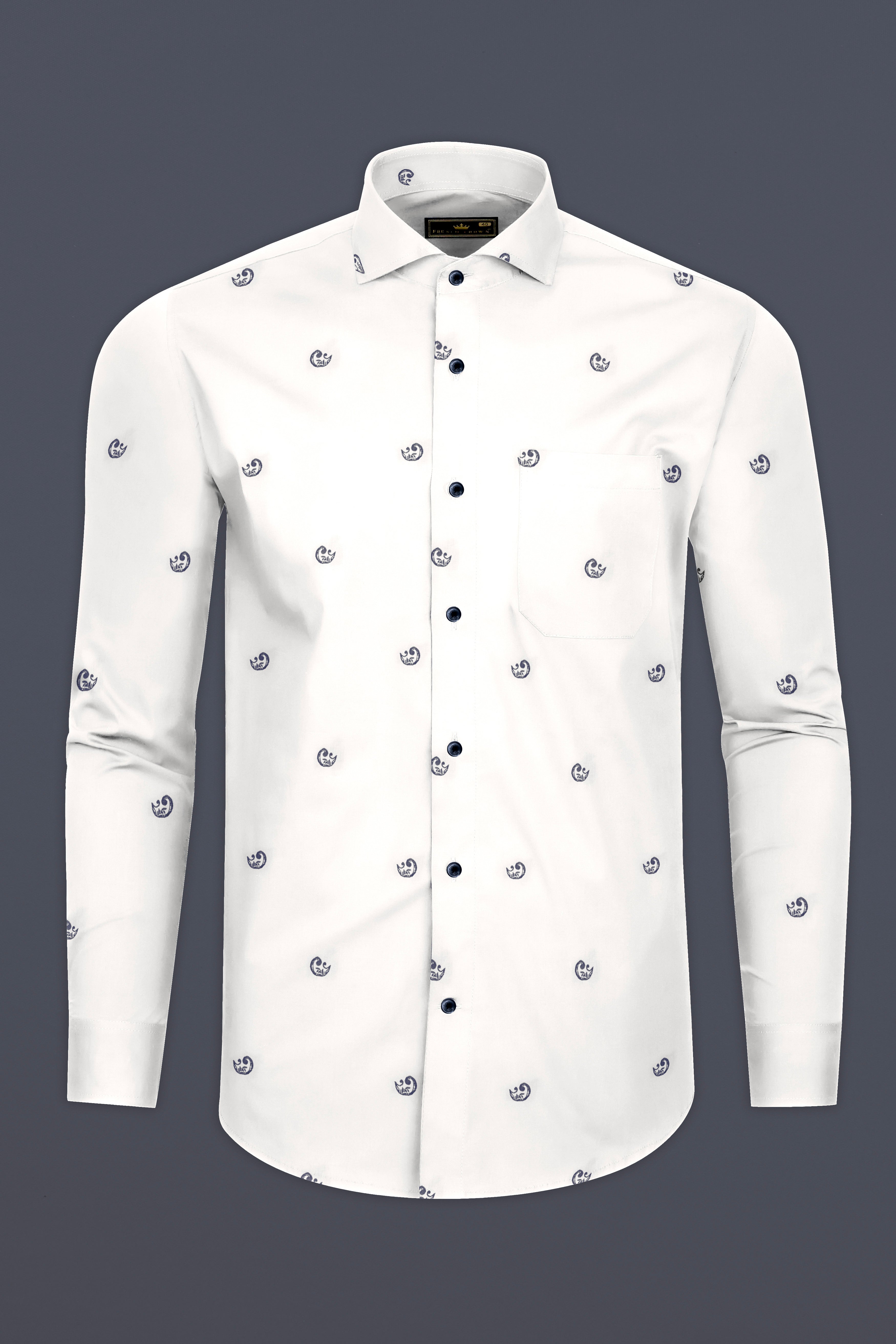 Bright White Jacquard Butta Textured Premium Giza Cotton Shirt 12652-CA-BLK-38, 12652-CA-BLK-H-38, 12652-CA-BLK-39, 12652-CA-BLK-H-39, 12652-CA-BLK-40, 12652-CA-BLK-H-40, 12652-CA-BLK-42, 12652-CA-BLK-H-42, 12652-CA-BLK-44, 12652-CA-BLK-H-44, 12652-CA-BLK-46, 12652-CA-BLK-H-46, 12652-CA-BLK-48, 12652-CA-BLK-H-48, 12652-CA-BLK-50, 12652-CA-BLK-H-50, 12652-CA-BLK-52, 12652-CA-BLK-H-52