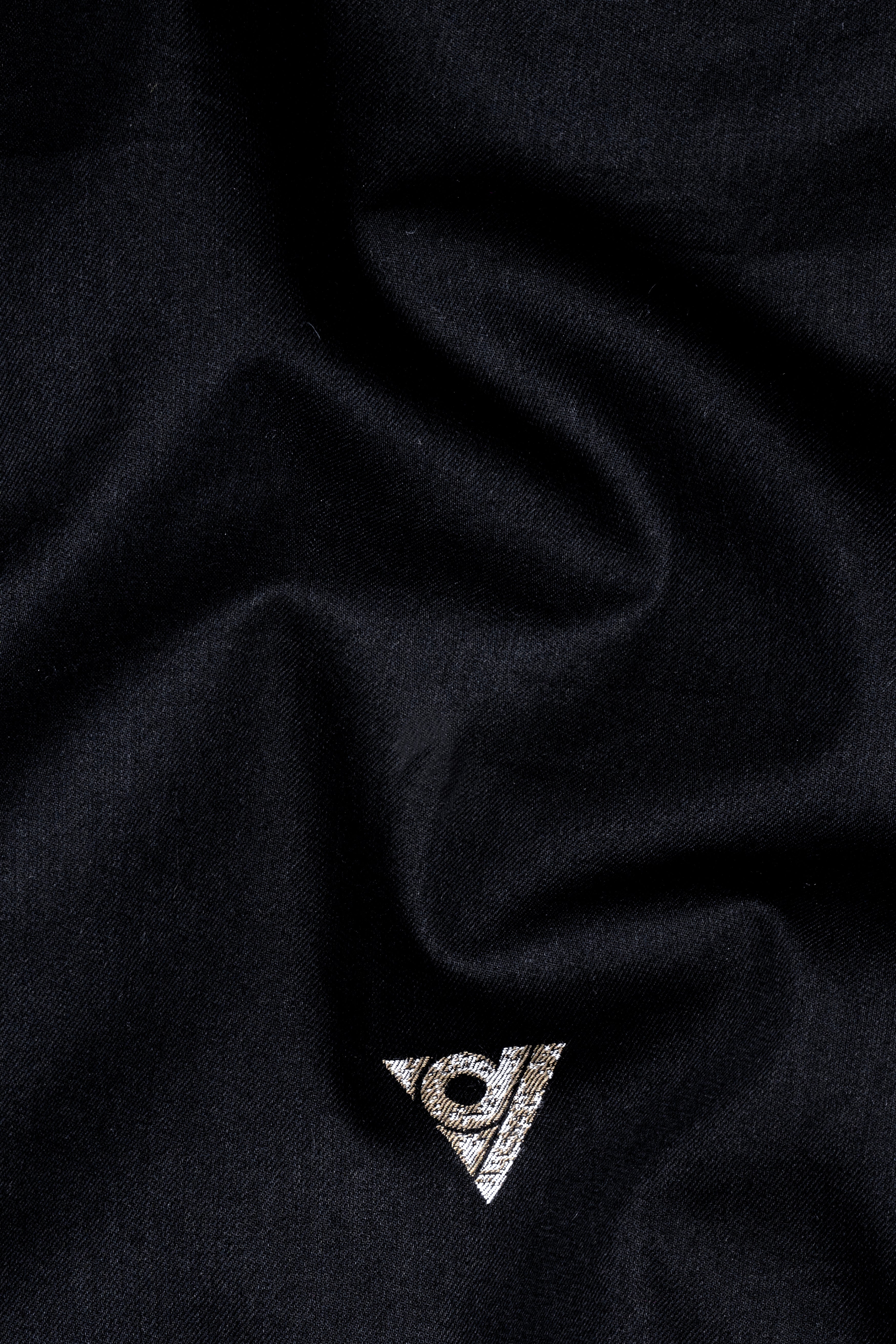 Jade Black Triangle Butta Printed Jacquard Textured Shirt 12656-CA-BLK-38, 12656-CA-BLK-H-38, 12656-CA-BLK-39, 12656-CA-BLK-H-39, 12656-CA-BLK-40, 12656-CA-BLK-H-40, 12656-CA-BLK-42, 12656-CA-BLK-H-42, 12656-CA-BLK-44, 12656-CA-BLK-H-44, 12656-CA-BLK-46, 12656-CA-BLK-H-46, 12656-CA-BLK-48, 12656-CA-BLK-H-48, 12656-CA-BLK-50, 12656-CA-BLK-H-50, 12656-CA-BLK-52, 12656-CA-BLK-H-52