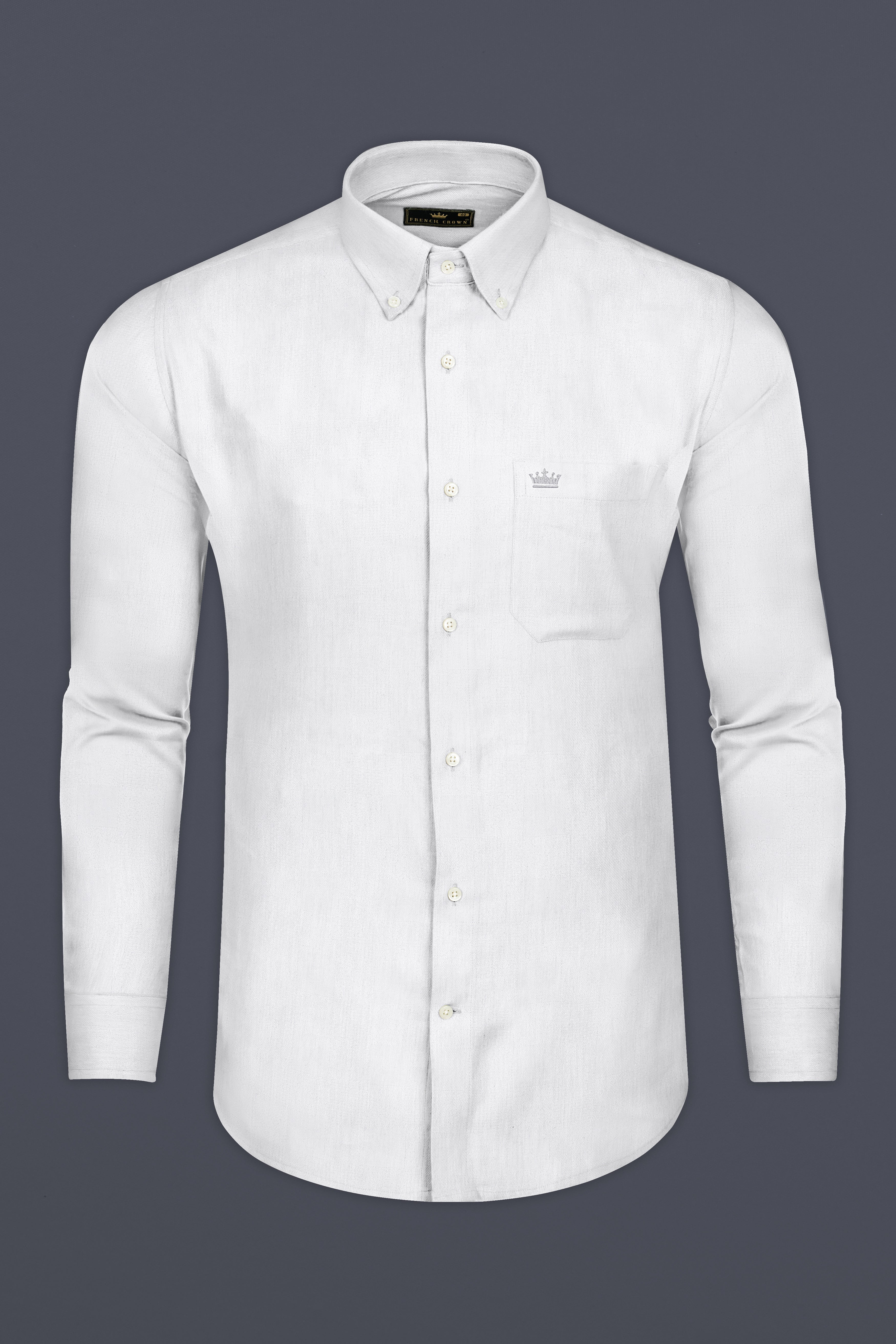 Bright White Dobby Textured Premium Cotton Shirt 12658-BD-38, 12658-BD-H-38, 12658-BD-39, 12658-BD-H-39, 12658-BD-40, 12658-BD-H-40, 12658-BD-42, 12658-BD-H-42, 12658-BD-44, 12658-BD-H-44, 12658-BD-46, 12658-BD-H-46, 12658-BD-48, 12658-BD-H-48, 12658-BD-50, 12658-BD-H-50, 12658-BD-52, 12658-BD-H-52