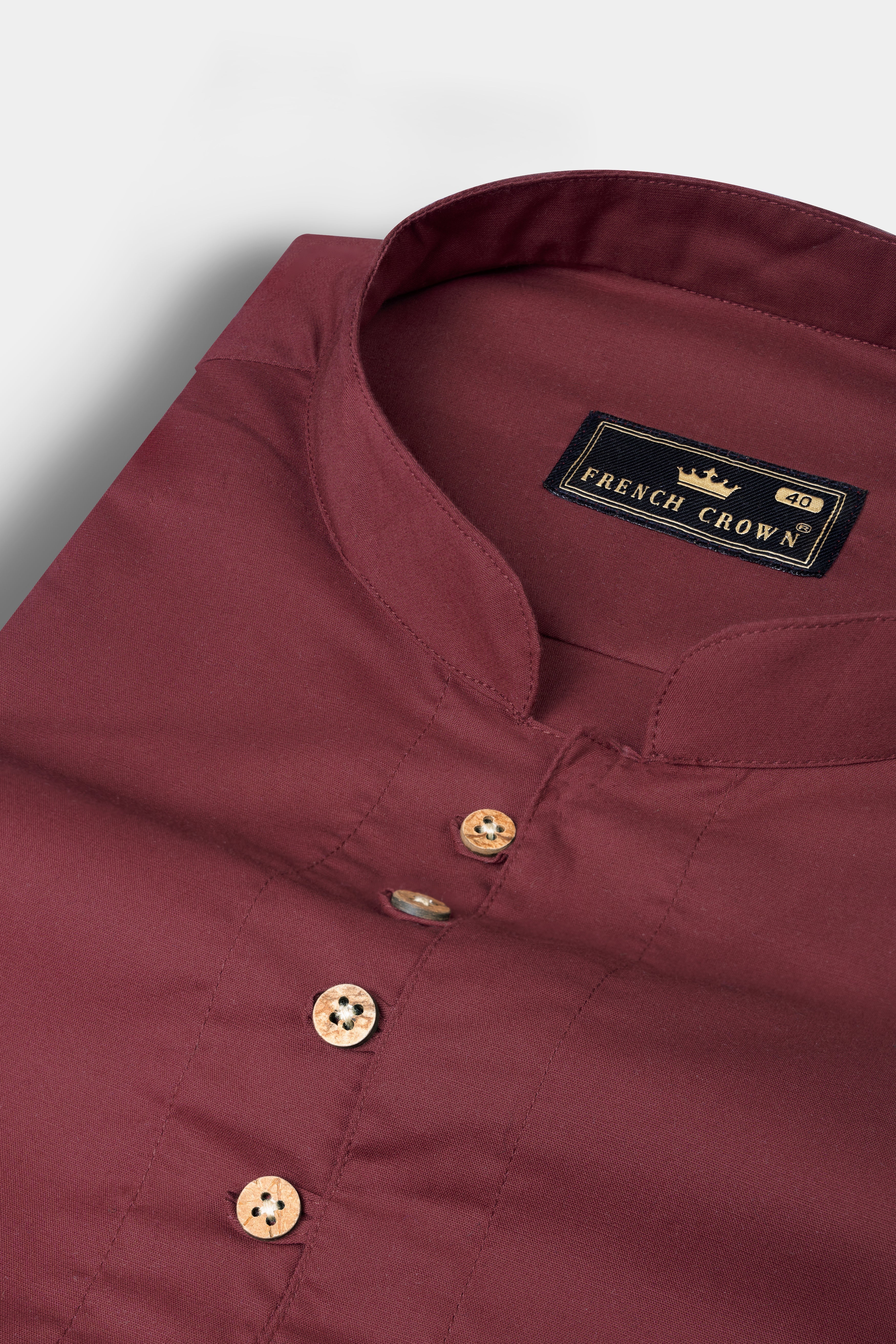 Wine Berry Brown Super Soft Premium Cotton Kurta Shirt 12663-KS-38, 12663-KS-H-38, 12663-KS-39, 12663-KS-H-39, 12663-KS-40, 12663-KS-H-40, 12663-KS-42, 12663-KS-H-42, 12663-KS-44, 12663-KS-H-44, 12663-KS-46, 12663-KS-H-46, 12663-KS-48, 12663-KS-H-48, 12663-KS-50, 12663-KS-H-50, 12663-KS-52, 12663-KS-H-52