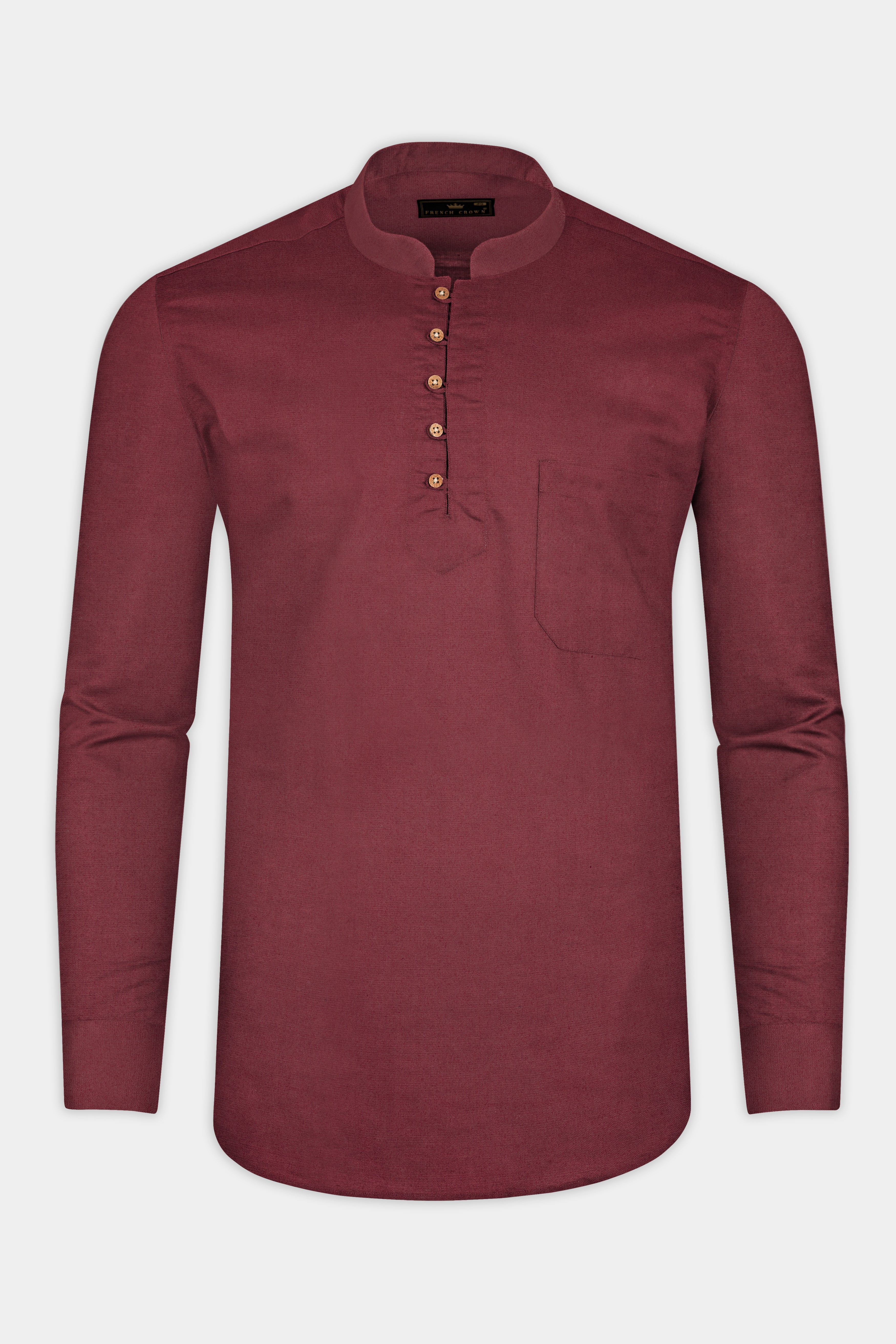 Wine Berry Brown Super Soft Premium Cotton Kurta Shirt 12663-KS-38, 12663-KS-H-38, 12663-KS-39, 12663-KS-H-39, 12663-KS-40, 12663-KS-H-40, 12663-KS-42, 12663-KS-H-42, 12663-KS-44, 12663-KS-H-44, 12663-KS-46, 12663-KS-H-46, 12663-KS-48, 12663-KS-H-48, 12663-KS-50, 12663-KS-H-50, 12663-KS-52, 12663-KS-H-52