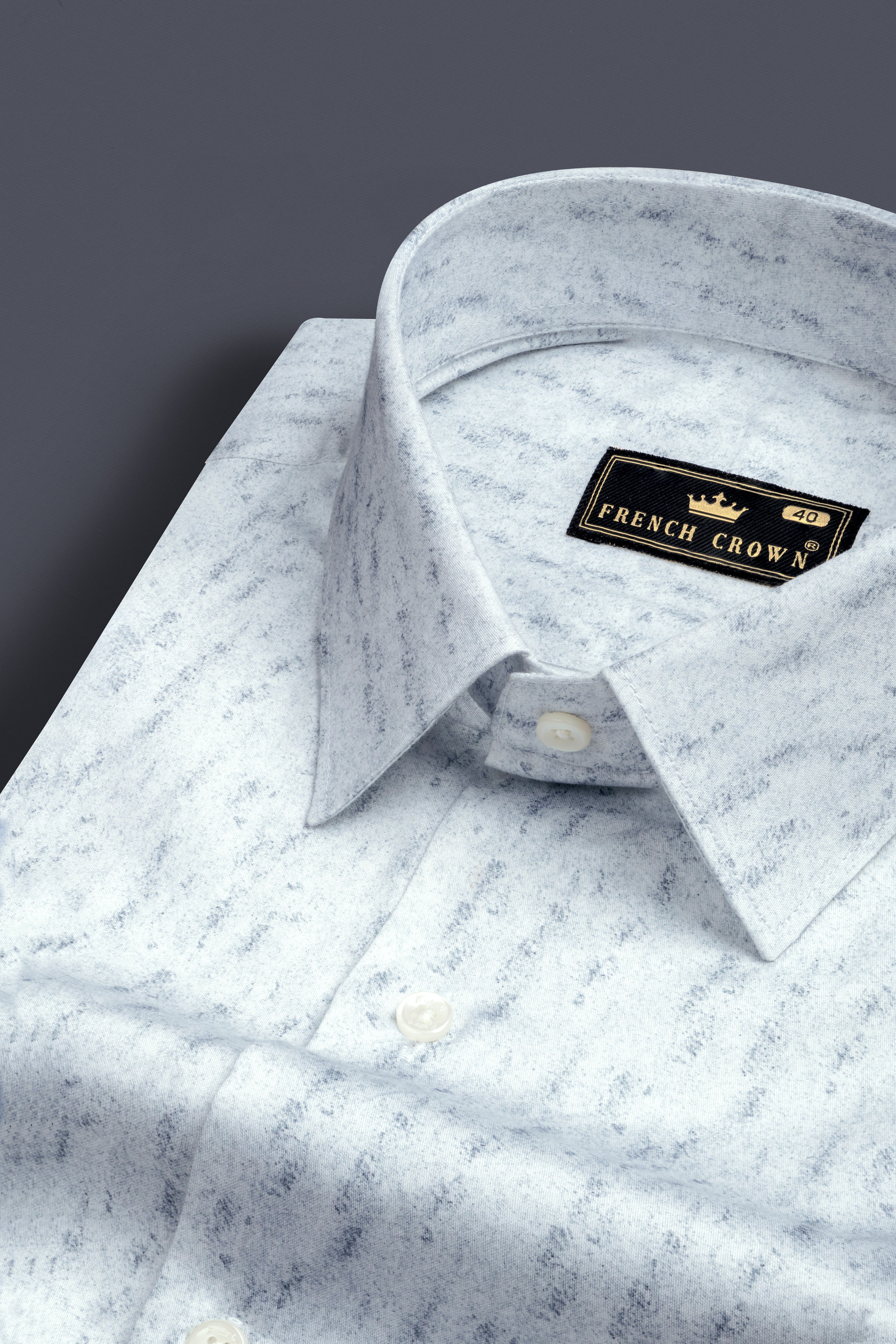 Mystic Blue Printed Super Soft Premium Cotton Shirt 12664-38, 12664-H-38, 12664-39, 12664-H-39, 12664-40, 12664-H-40, 12664-42, 12664-H-42, 12664-44, 12664-H-44, 12664-46, 12664-H-46, 12664-48, 12664-H-48, 12664-50, 12664-H-50, 12664-52, 12664-H-52