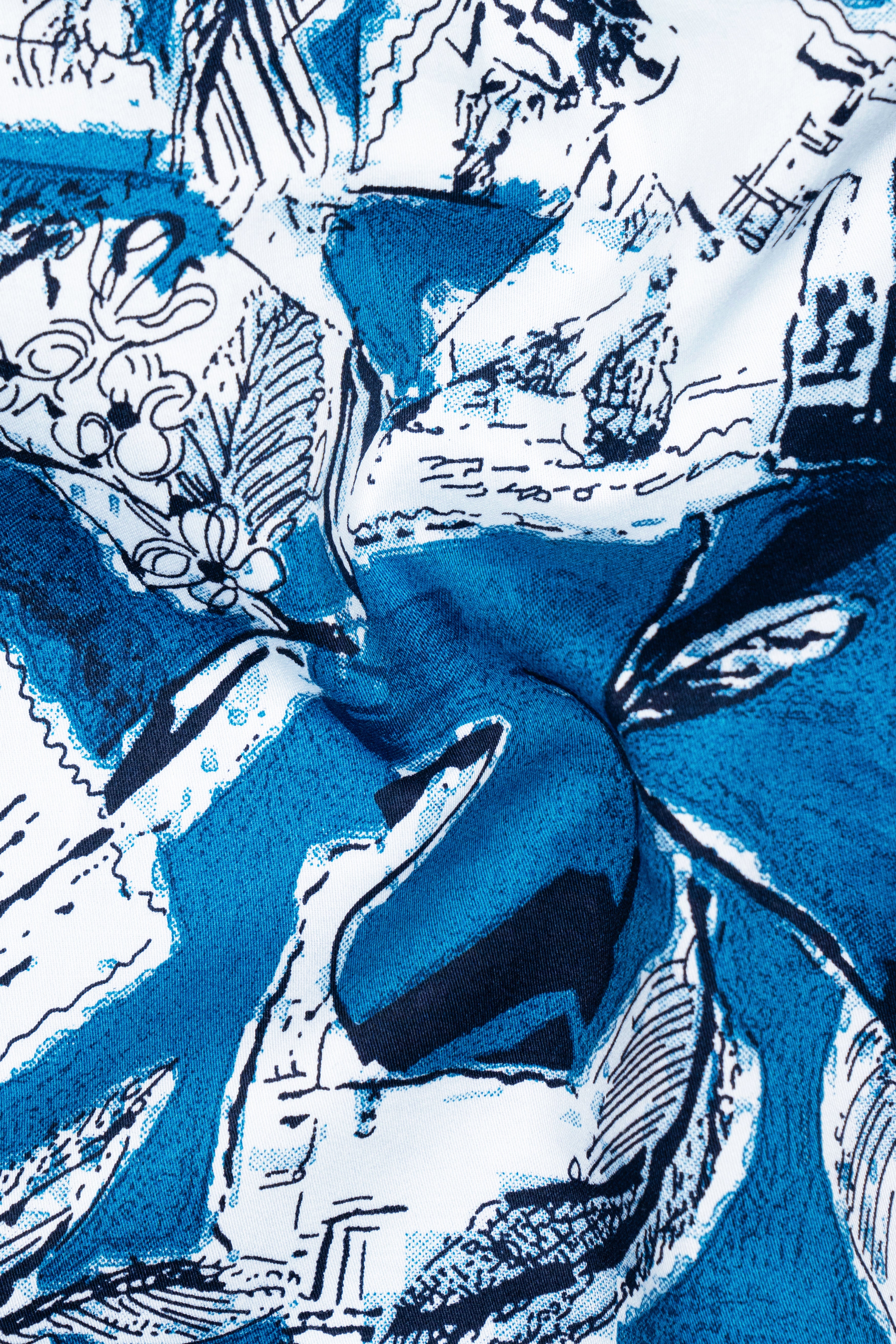 Azure Blue with White Ocean Printed Super Soft Premium Cotton Shirt 12679-CA-BLE-38, 12679-CA-BLE-H-38, 12679-CA-BLE-39, 12679-CA-BLE-H-39, 12679-CA-BLE-40, 12679-CA-BLE-H-40, 12679-CA-BLE-42, 12679-CA-BLE-H-42, 12679-CA-BLE-44, 12679-CA-BLE-H-44, 12679-CA-BLE-46, 12679-CA-BLE-H-46, 12679-CA-BLE-48, 12679-CA-BLE-H-48, 12679-CA-BLE-50, 12679-CA-BLE-H-50, 12679-CA-BLE-52, 12679-CA-BLE-H-52
