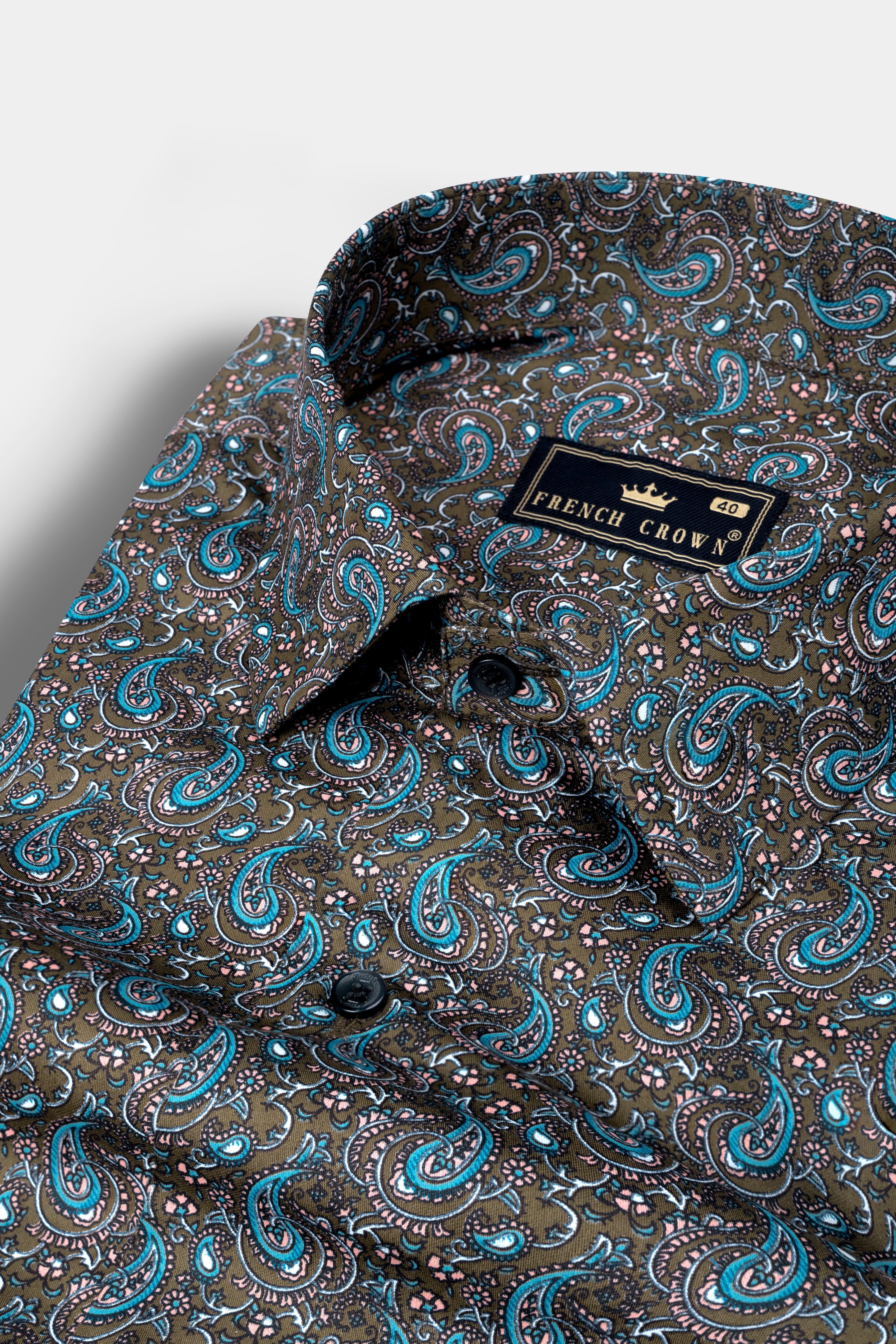 Vampire Gray with Eastern Blue Printed Super Soft Premium Cotton Shirt 12697-BLK-38, 12697-BLK-H-38, 12697-BLK-39, 12697-BLK-H-39, 12697-BLK-40, 12697-BLK-H-40, 12697-BLK-42, 12697-BLK-H-42, 12697-BLK-44, 12697-BLK-H-44, 12697-BLK-46, 12697-BLK-H-46, 12697-BLK-48, 12697-BLK-H-48, 12697-BLK-50, 12697-BLK-H-50, 12697-BLK-52, 12697-BLK-H-52