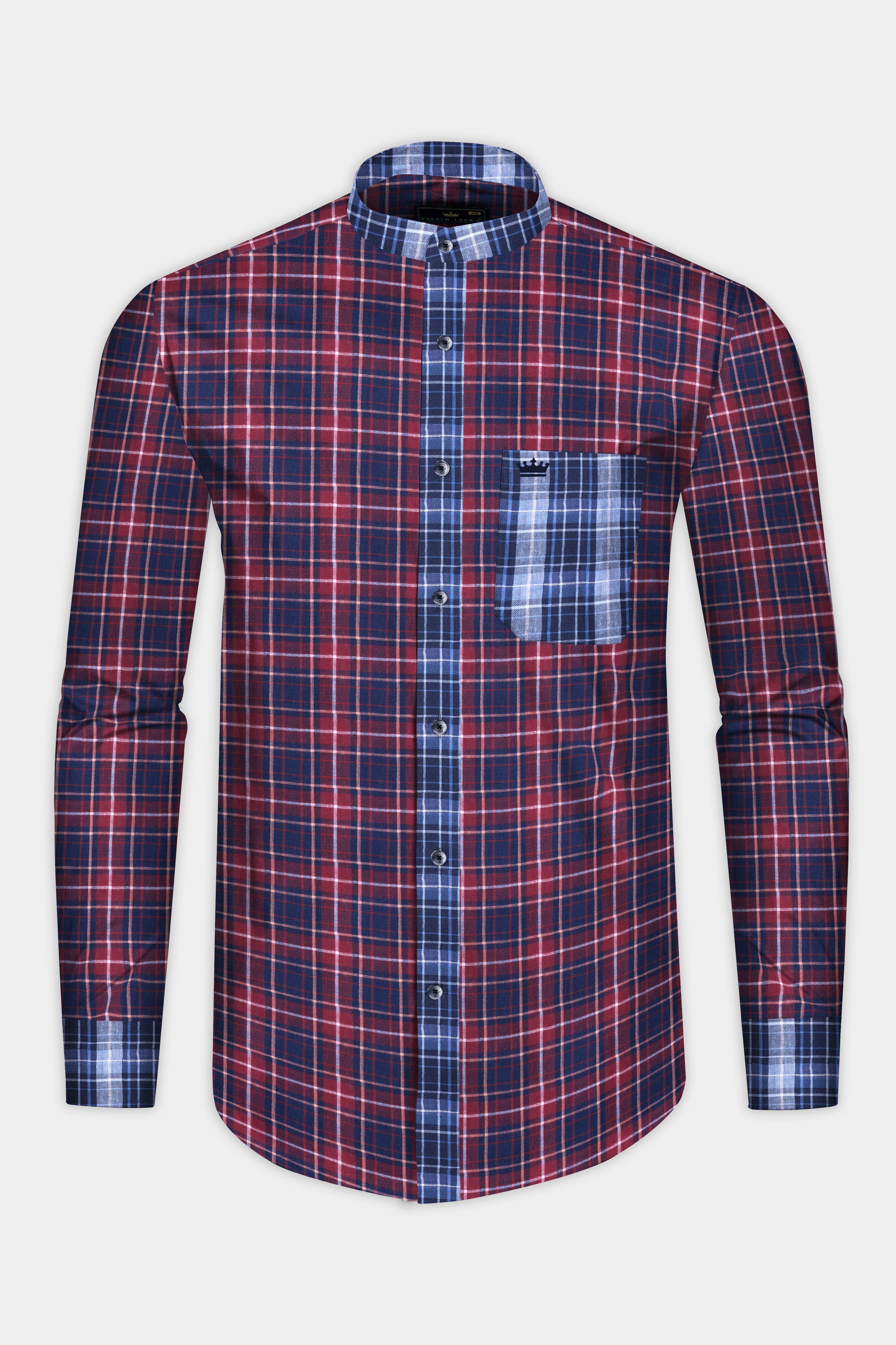 Merlot Red Plaid Poplin Giza Cotton Designer Shirt 12701-M-BLK-P623-38, 12701-M-BLK-P623-H-38, 12701-M-BLK-P623-39, 12701-M-BLK-P623-H-39, 12701-M-BLK-P623-40, 12701-M-BLK-P623-H-40, 12701-M-BLK-P623-42, 12701-M-BLK-P623-H-42, 12701-M-BLK-P623-44, 12701-M-BLK-P623-H-44, 12701-M-BLK-P623-46, 12701-M-BLK-P623-H-46, 12701-M-BLK-P623-48, 12701-M-BLK-P623-H-48, 12701-M-BLK-P623-50, 12701-M-BLK-P623-H-50, 12701-M-BLK-P623-52, 12701-M-BLK-P623-H-52