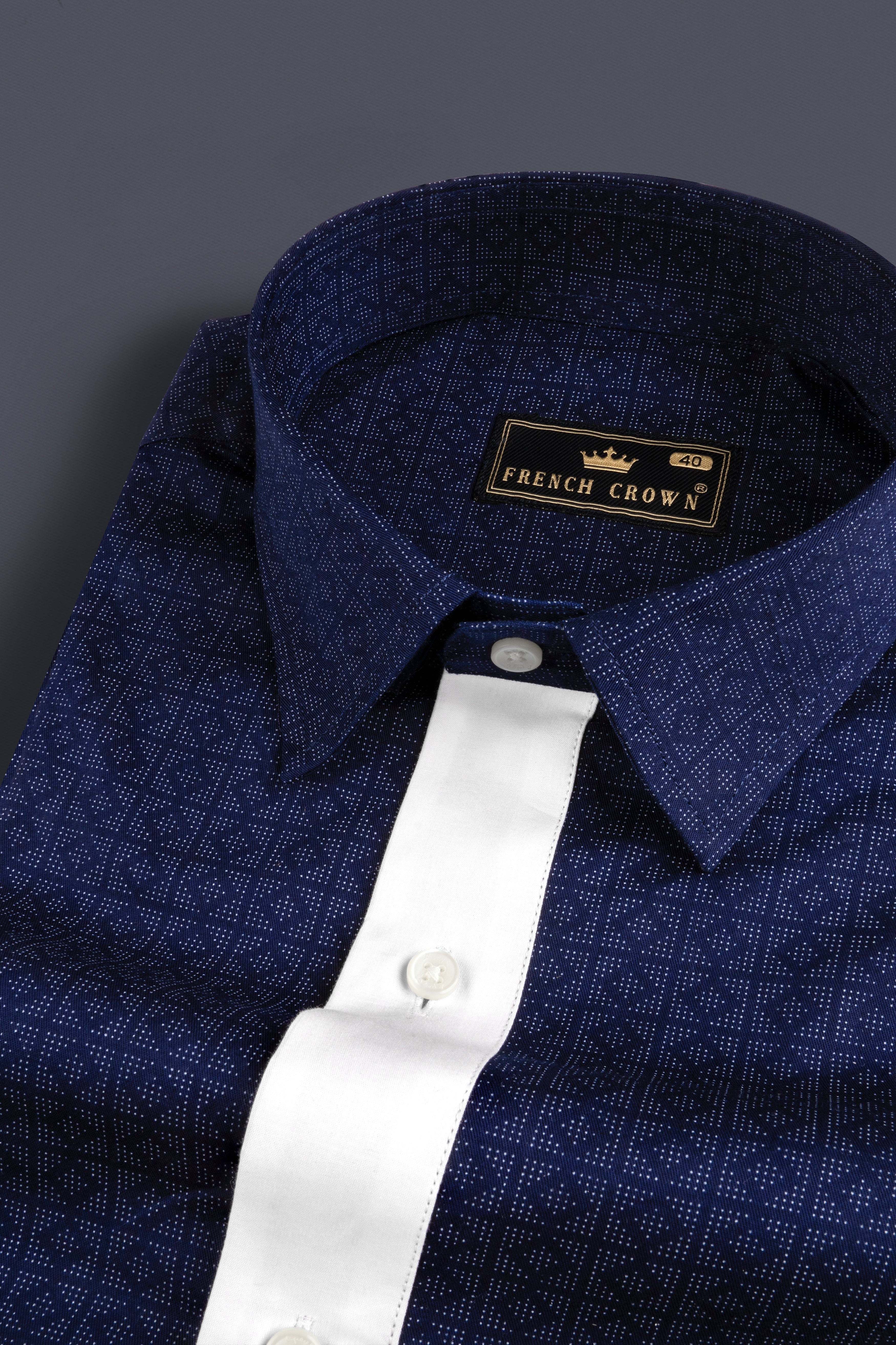 Stratos Blue Geometric Printed Poplin Giza Cotton Designer Shirt 12702-WC-38, 12702-WC-H-38, 12702-WC-39, 12702-WC-H-39, 12702-WC-40, 12702-WC-H-40, 12702-WC-42, 12702-WC-H-42, 12702-WC-44, 12702-WC-H-44, 12702-WC-46, 12702-WC-H-46, 12702-WC-48, 12702-WC-H-48, 12702-WC-50, 12702-WC-H-50, 12702-WC-52, 12702-WC-H-52
