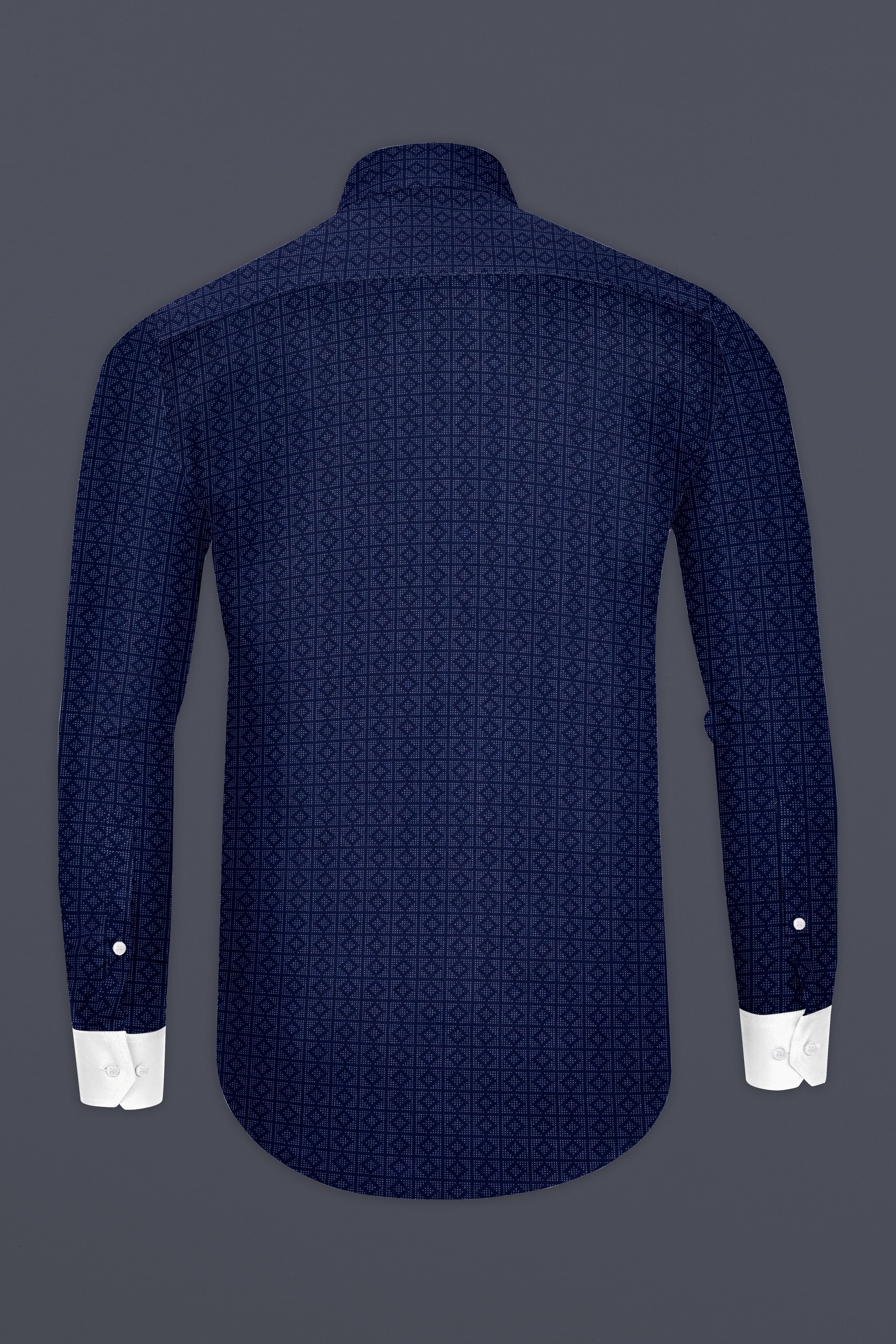 Stratos Blue Geometric Printed Poplin Giza Cotton Designer Shirt 12702-WC-38, 12702-WC-H-38, 12702-WC-39, 12702-WC-H-39, 12702-WC-40, 12702-WC-H-40, 12702-WC-42, 12702-WC-H-42, 12702-WC-44, 12702-WC-H-44, 12702-WC-46, 12702-WC-H-46, 12702-WC-48, 12702-WC-H-48, 12702-WC-50, 12702-WC-H-50, 12702-WC-52, 12702-WC-H-52