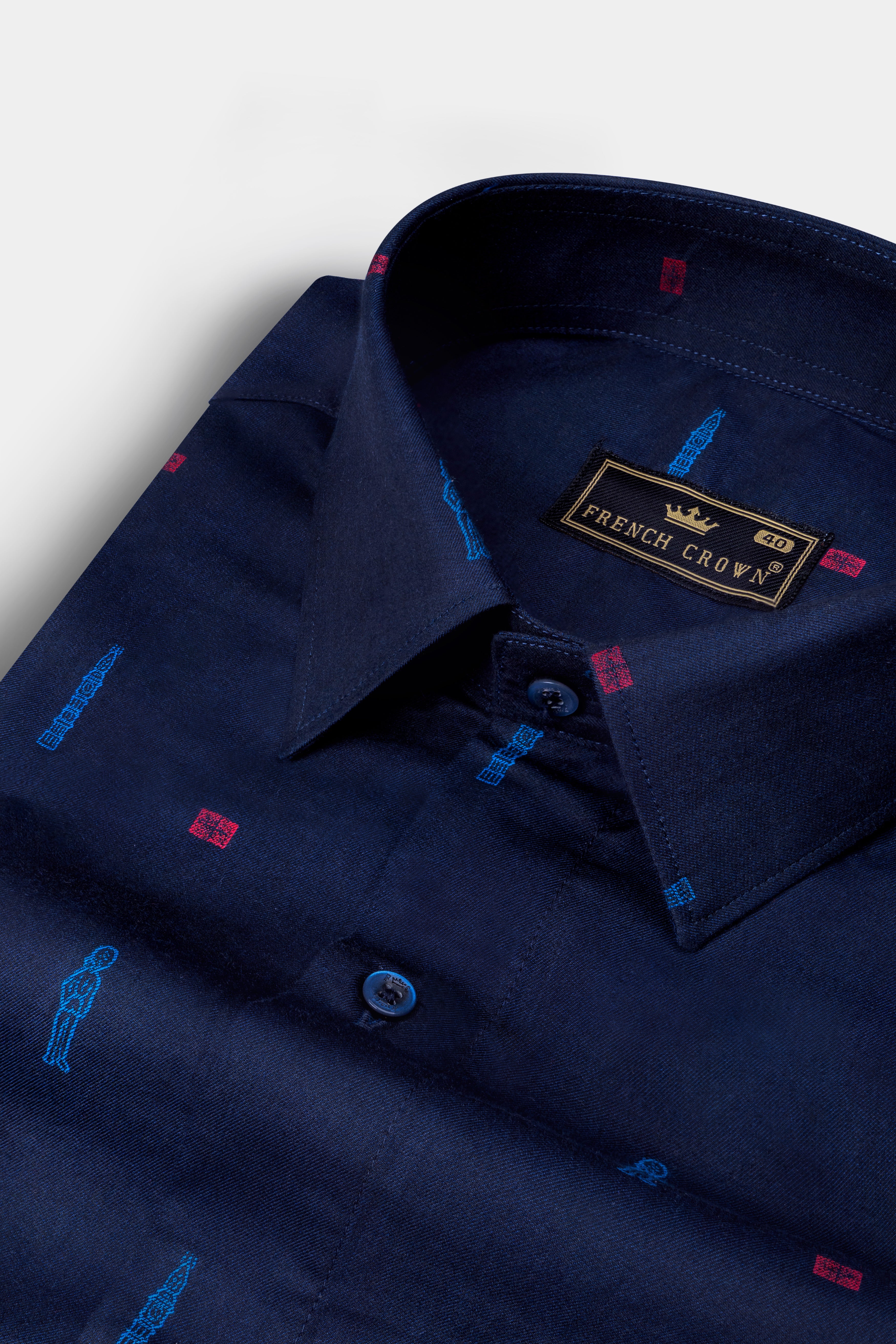 Haiti Blue Jacquard Textured Premium Cotton Shirt 12710-BLE-38, 12710-BLE-H-38, 12710-BLE-39, 12710-BLE-39, 12710-BLE-40, 12710-BLE-40, 12710-BLE-42, 12710-BLE-42, 12710-BLE-44, 12710-BLE-44, 12710-BLE-46, 12710-BLE-46, 12710-BLE-48, 12710-BLE-48, 12710-BLE-50, 12710-BLE-50, 12710-BLE-52, 12710-BLE-52
