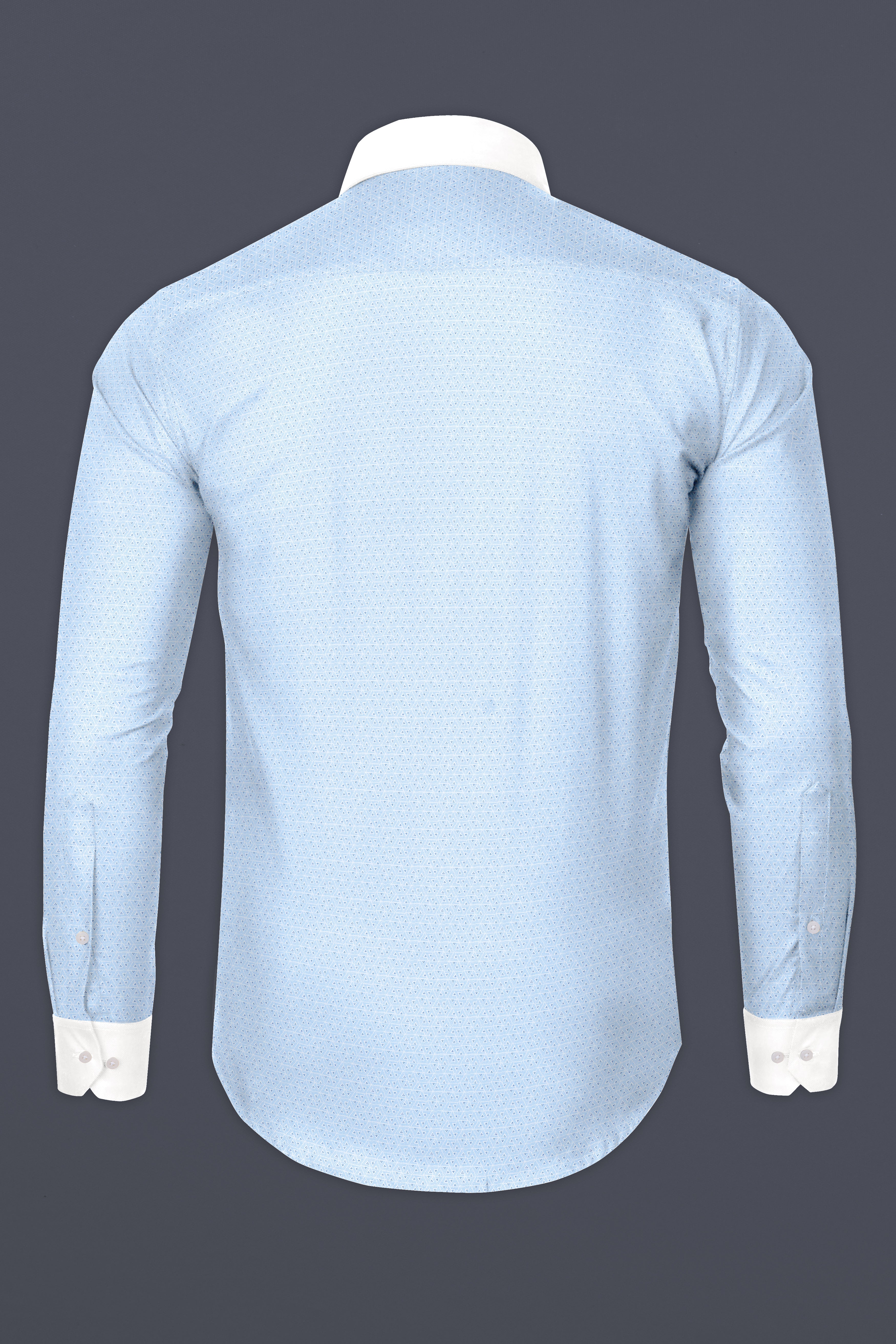 Glacier Blue Print Super Soft Premium Cotton Shirt 12720-WCC-38, 12720-WCC-H-38, 12720-WCC-39, 12720-WCC-39, 12720-WCC-40, 12720-WCC-40, 12720-WCC-42, 12720-WCC-42, 12720-WCC-44, 12720-WCC-44, 12720-WCC-46, 12720-WCC-46, 12720-WCC-48, 12720-WCC-48, 12720-WCC-50, 12720-WCC-50, 12720-WCC-52, 12720-WCC-52