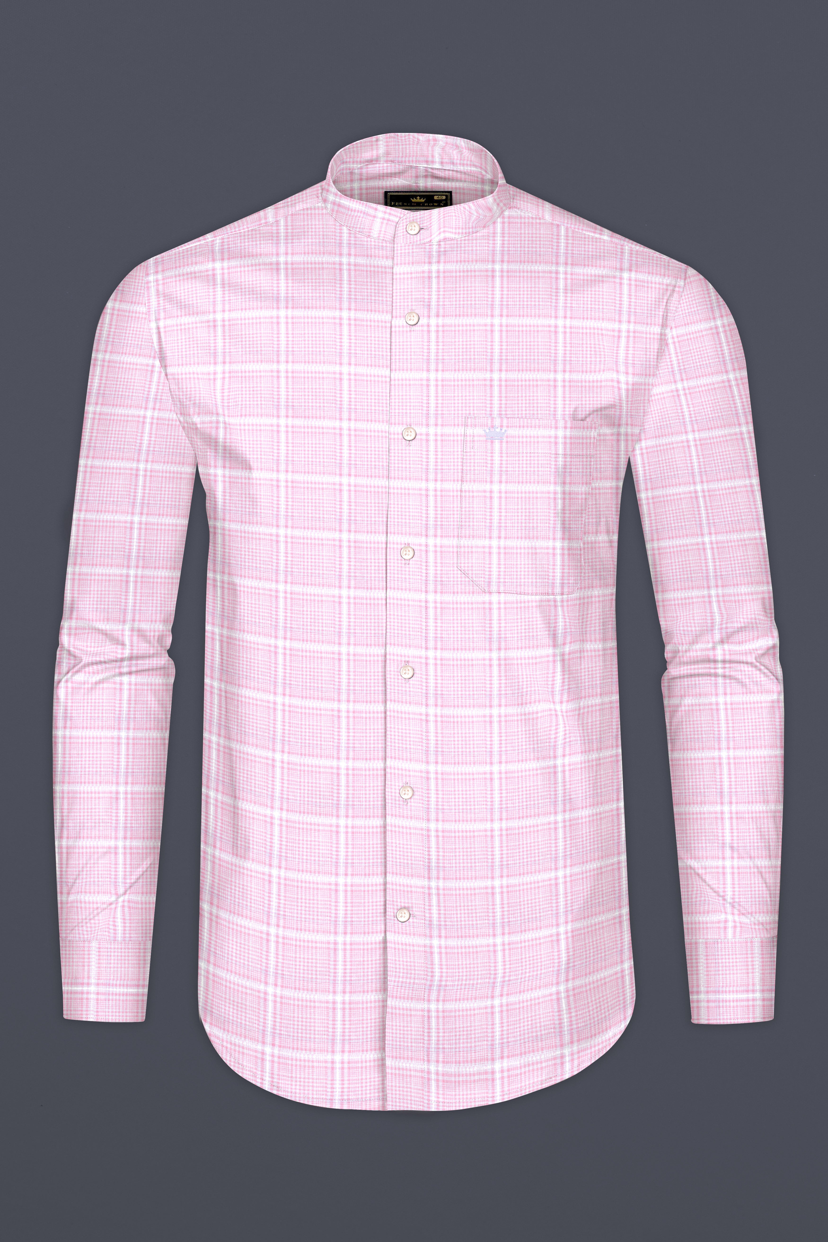 Carousel Pink checkered Dobby Premium Giza Cotton Shirt 12723-M-38, 12723-M-H-38, 12723-M-39, 12723-M-39, 12723-M-40, 12723-M-40, 12723-M-42, 12723-M-42, 12723-M-44, 12723-M-44, 12723-M-46, 12723-M-46, 12723-M-48, 12723-M-48, 12723-M-50, 12723-M-50, 12723-M-52, 12723-M-52