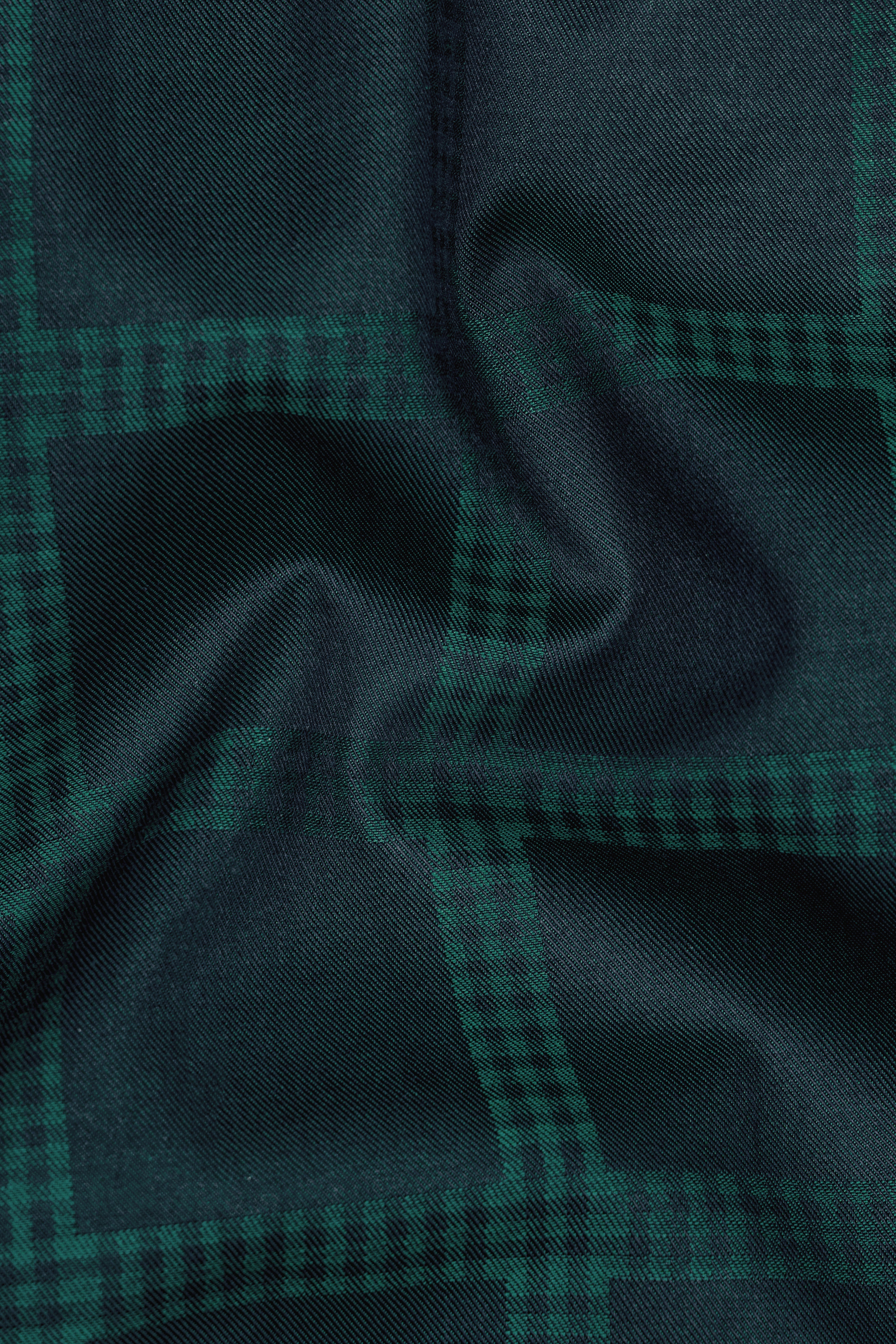 Daintree Green Windowpane Jacquard Textured Premium Giza Cotton Shirt 12734-GR-38, 12734-GR-H-38, 12734-GR-39, 12734-GR-39, 12734-GR-40, 12734-GR-40, 12734-GR-42, 12734-GR-42, 12734-GR-44, 12734-GR-44, 12734-GR-46, 12734-GR-46, 12734-GR-48, 12734-GR-48, 12734-GR-50, 12734-GR-50, 12734-GR-52, 12734-GR-52