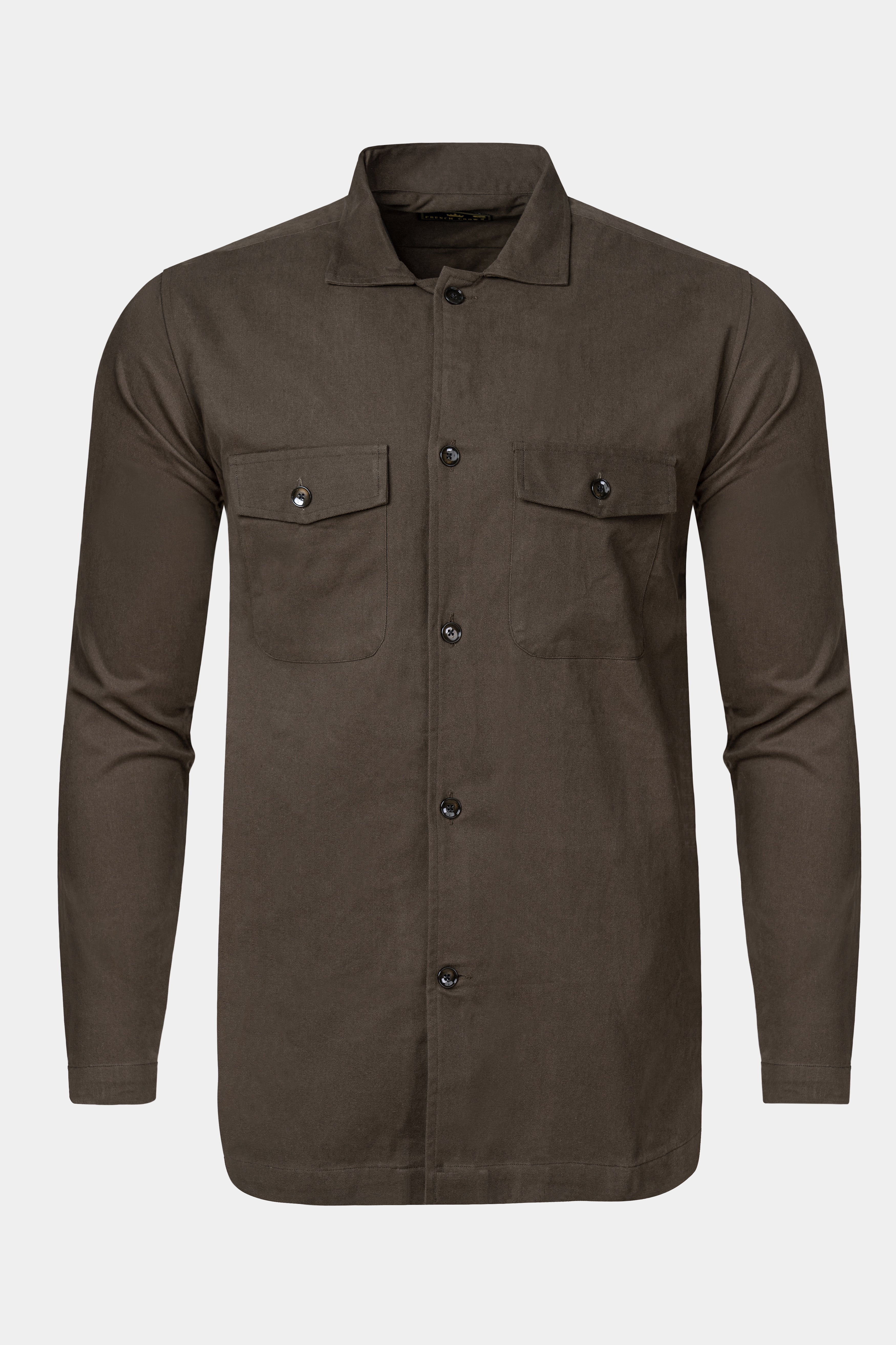 Taupe Brown Heavyweight Twill Cotton Shacket 12742-FP-OS-BJ54-38, 12742-FP-OS-BJ54-H-38, 12742-FP-OS-BJ54-39, 12742-FP-OS-BJ54-39, 12742-FP-OS-BJ54-40, 12742-FP-OS-BJ54-40, 12742-FP-OS-BJ54-42, 12742-FP-OS-BJ54-42, 12742-FP-OS-BJ54-44, 12742-FP-OS-BJ54-44, 12742-FP-OS-BJ54-46, 12742-FP-OS-BJ54-46, 12742-FP-OS-BJ54-48, 12742-FP-OS-BJ54-48, 12742-FP-OS-BJ54-50, 12742-FP-OS-BJ54-50, 12742-FP-OS-BJ54-52, 12742-FP-OS-BJ54-52