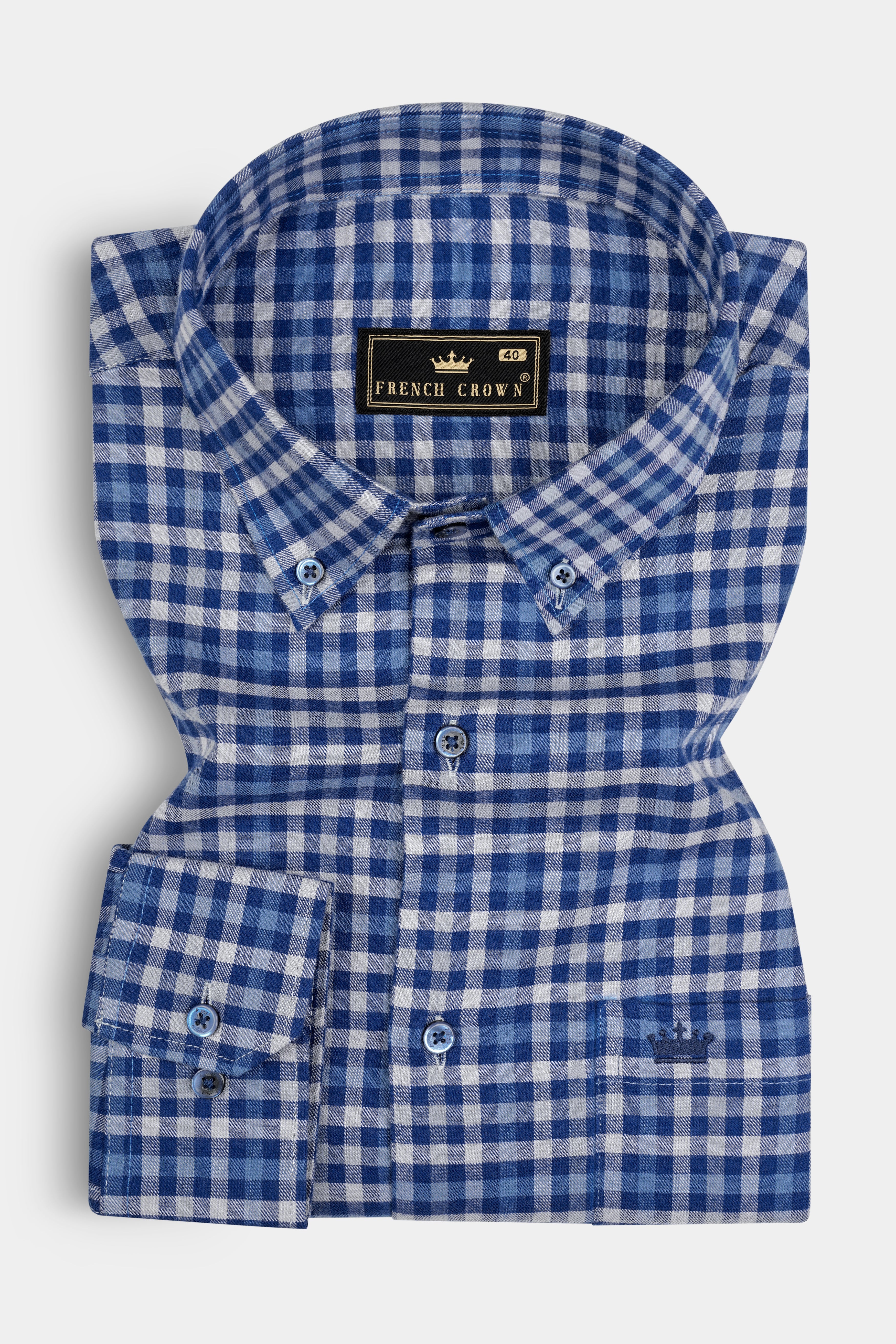 Gulf Blue With White Plaid Flannel Shirt 12748-BD-BLE-38, 12748-BD-BLE-H-38, 12748-BD-BLE-39, 12748-BD-BLE-39, 12748-BD-BLE-40, 12748-BD-BLE-40, 12748-BD-BLE-42, 12748-BD-BLE-42, 12748-BD-BLE-44, 12748-BD-BLE-44, 12748-BD-BLE-46, 12748-BD-BLE-46, 12748-BD-BLE-48, 12748-BD-BLE-48, 12748-BD-BLE-50, 12748-BD-BLE-50, 12748-BD-BLE-52, 12748-BD-BLE-52