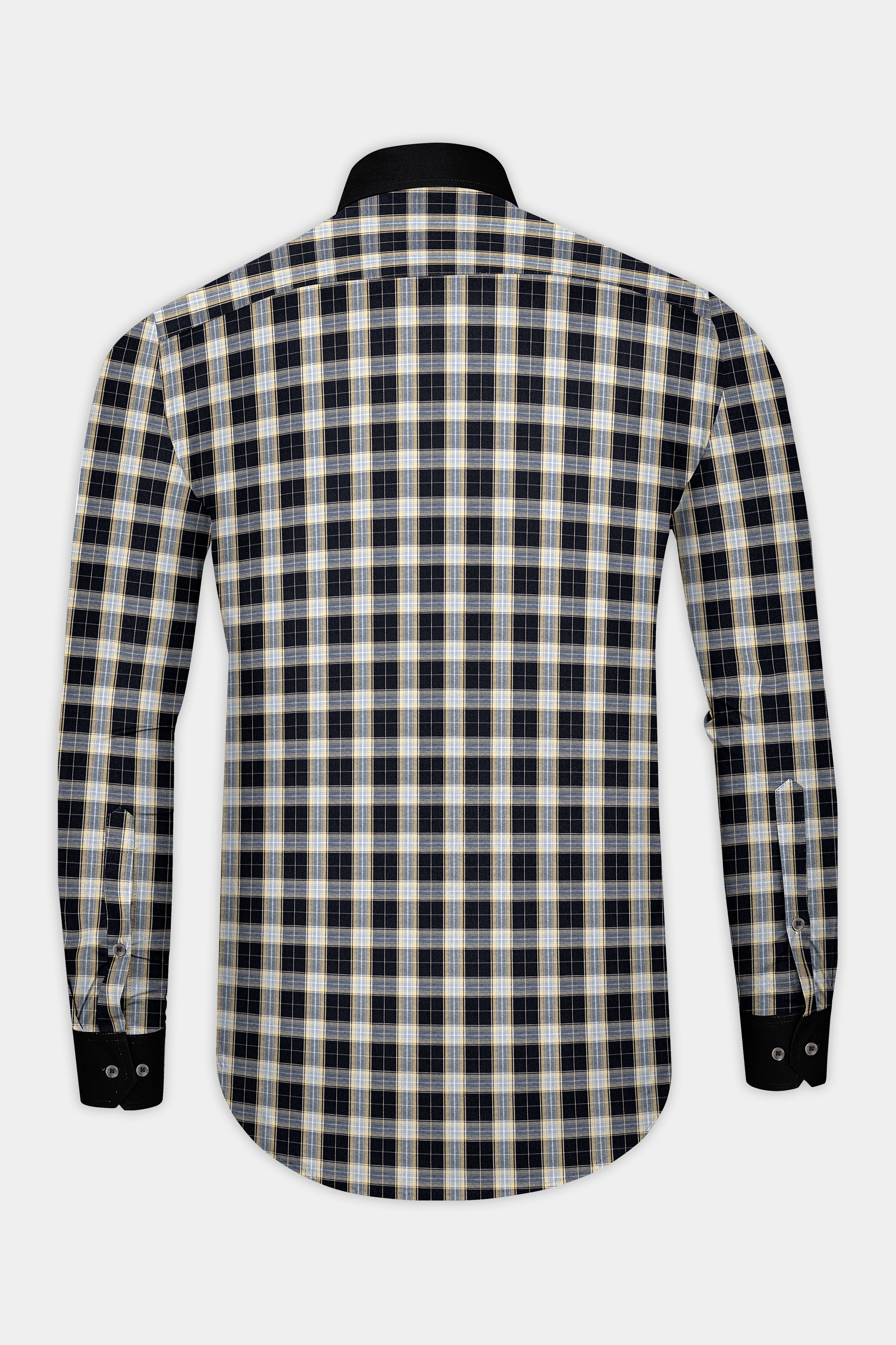 Jade Black with Raven Gray Plaid Twill Cotton Shirt 12749-BCC-BLK-38, 12749-BCC-BLK-H-38, 12749-BCC-BLK-39, 12749-BCC-BLK-39, 12749-BCC-BLK-40, 12749-BCC-BLK-40, 12749-BCC-BLK-42, 12749-BCC-BLK-42, 12749-BCC-BLK-44, 12749-BCC-BLK-44, 12749-BCC-BLK-46, 12749-BCC-BLK-46, 12749-BCC-BLK-48, 12749-BCC-BLK-48, 12749-BCC-BLK-50, 12749-BCC-BLK-50, 12749-BCC-BLK-52, 12749-BCC-BLK-52