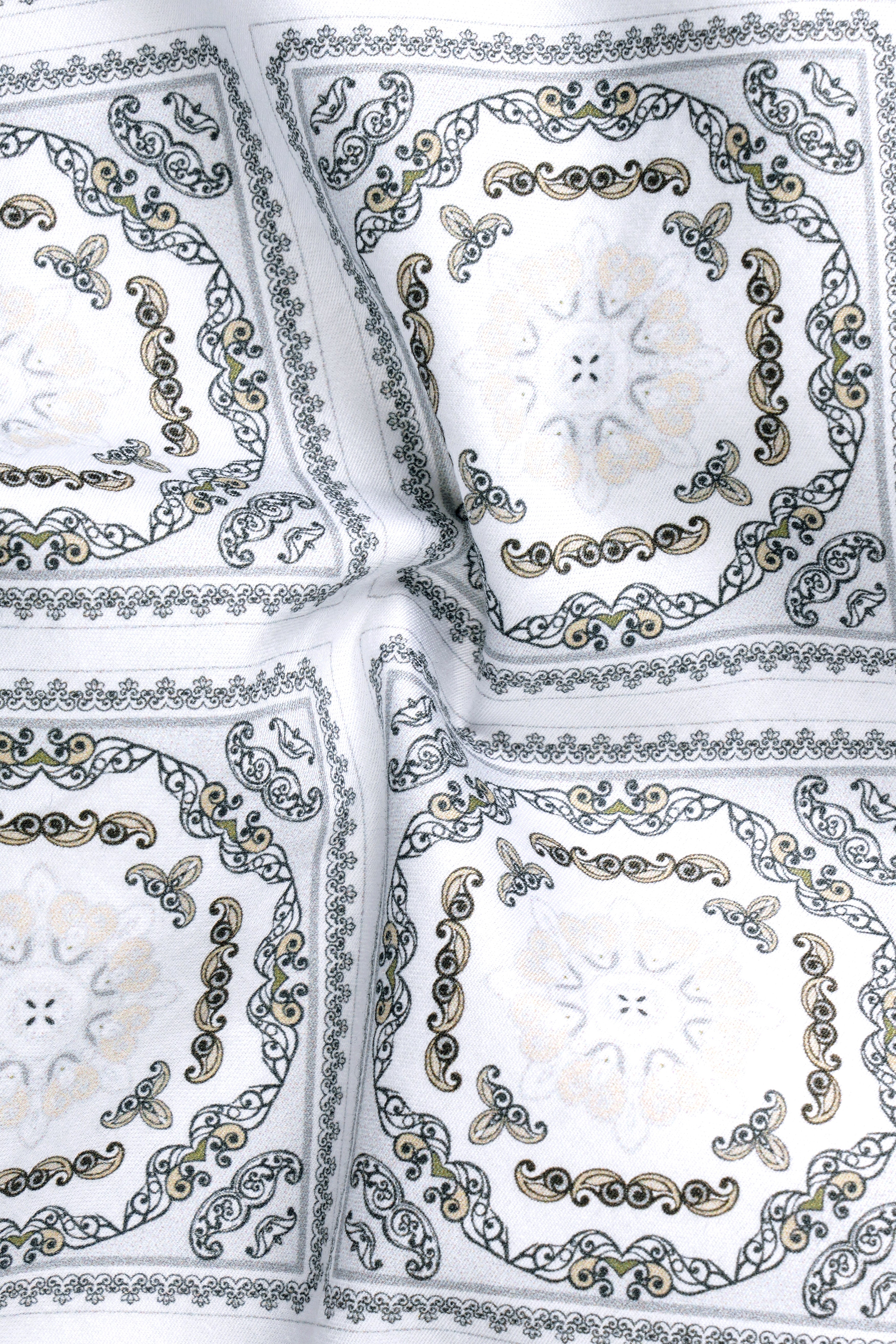 Bright White With Almond Cream Hexagon Printed Super Soft Premium Cotton Shirt 12757-CA-BLK-38, 12757-CA-BLK-H-38, 12757-CA-BLK-39, 12757-CA-BLK-39, 12757-CA-BLK-40, 12757-CA-BLK-40, 12757-CA-BLK-42, 12757-CA-BLK-42, 12757-CA-BLK-44, 12757-CA-BLK-44, 12757-CA-BLK-46, 12757-CA-BLK-46, 12757-CA-BLK-48, 12757-CA-BLK-48, 12757-CA-BLK-50, 12757-CA-BLK-50, 12757-CA-BLK-52, 12757-CA-BLK-52