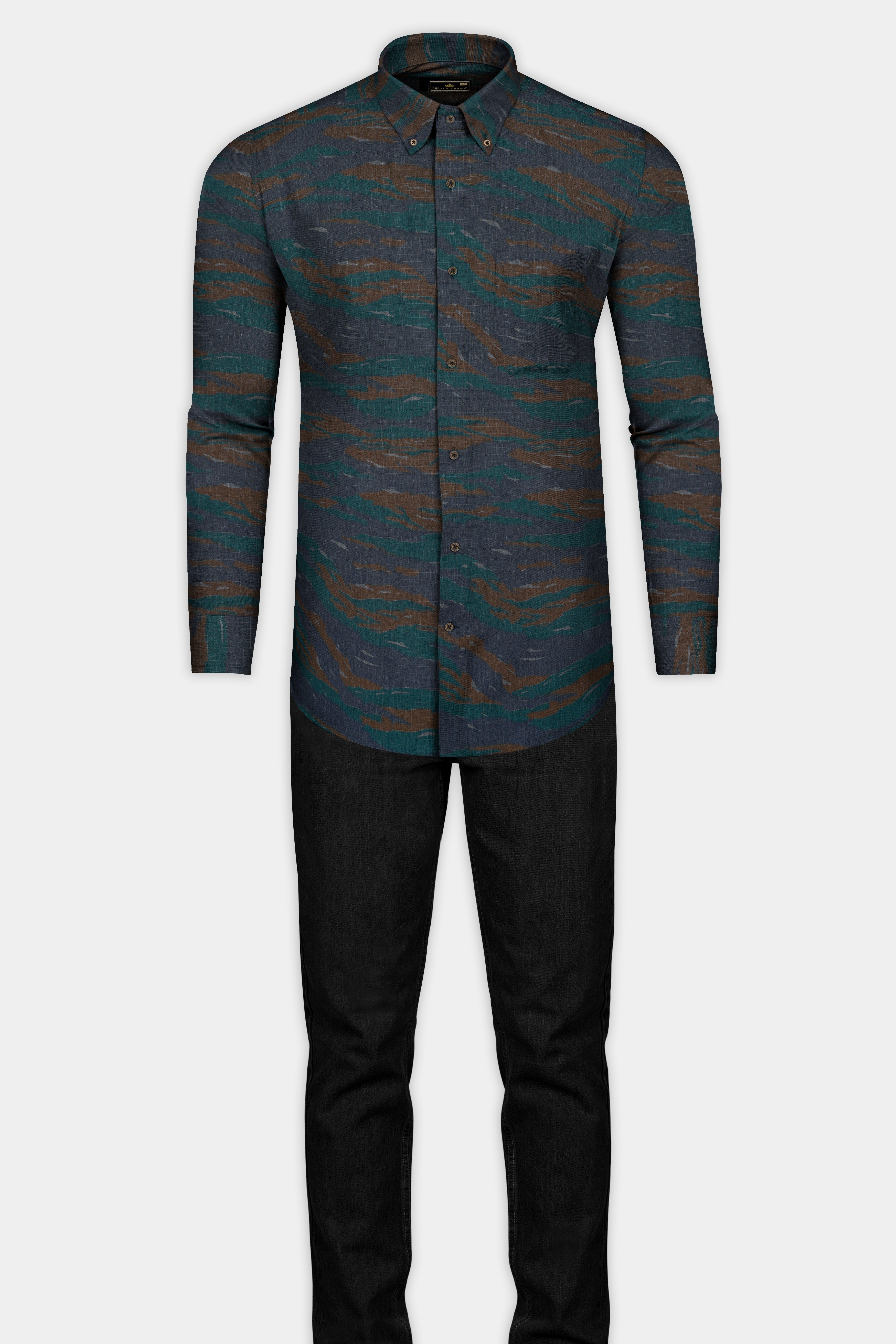 Spectra Green with Charcoal Gray Camouflage Royal Oxford Shirt 12769-BD-MB-38, 12769-BD-MB-H-38, 12769-BD-MB-39, 12769-BD-MB-H-39, 12769-BD-MB-40, 12769-BD-MB-H-40, 12769-BD-MB-42, 12769-BD-MB-H-42, 12769-BD-MB-44, 12769-BD-MB-H-44, 12769-BD-MB-46, 12769-BD-MB-H-46, 12769-BD-MB-48, 12769-BD-MB-H-48, 12769-BD-MB-50, 12769-BD-MB-H-50, 12769-BD-MB-52, 12769-BD-MB-H-52