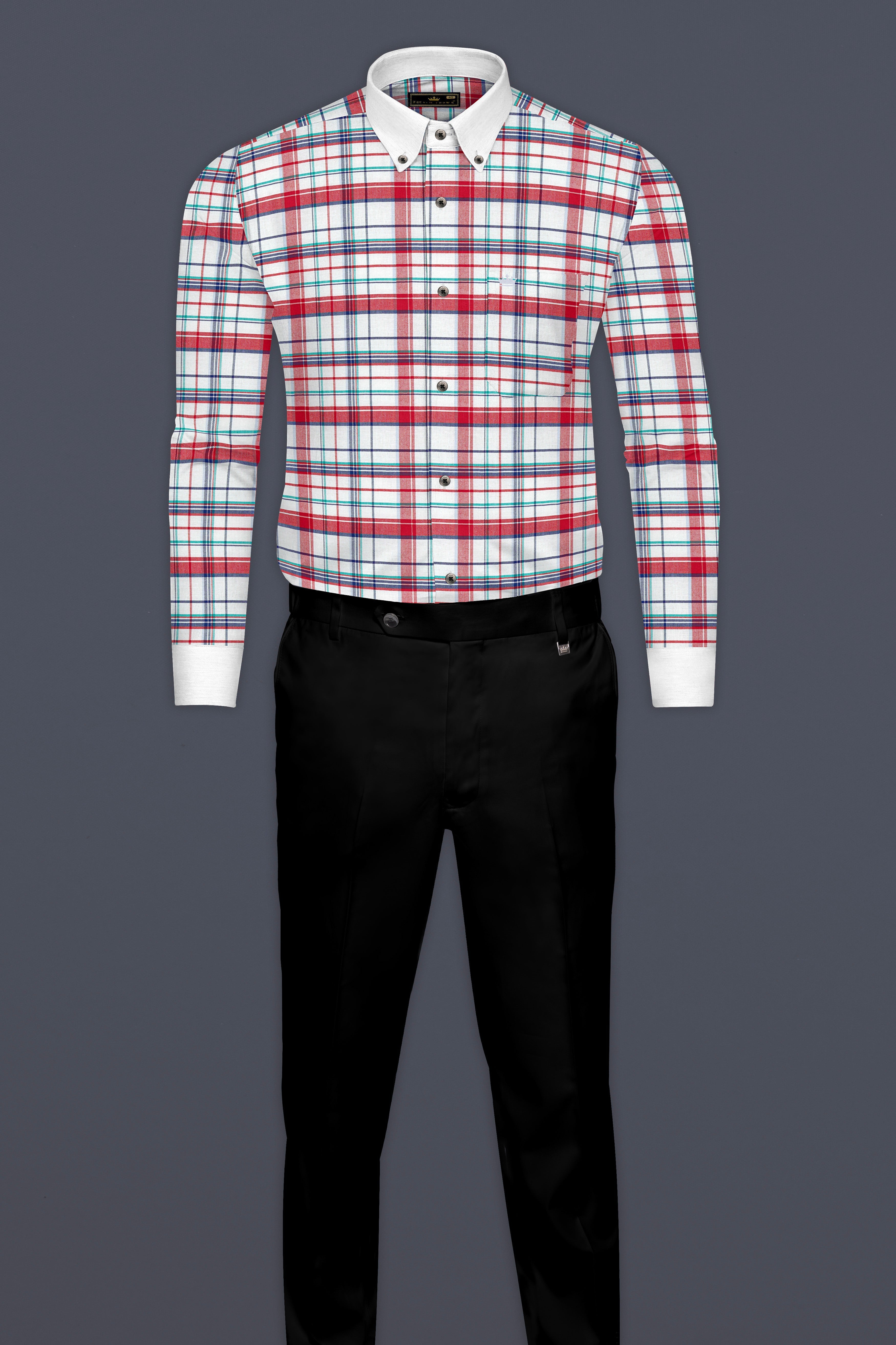 Shiraz Red with Electric Blue and White Plaid Royal Oxford Shirt 12776-BD-BLK-WCC-38, 12776-BD-BLK-WCC-H-38, 12776-BD-BLK-WCC-39, 12776-BD-BLK-WCC-H-39, 12776-BD-BLK-WCC-40, 12776-BD-BLK-WCC-H-40, 12776-BD-BLK-WCC-42, 12776-BD-BLK-WCC-H-42, 12776-BD-BLK-WCC-44, 12776-BD-BLK-WCC-H-44, 12776-BD-BLK-WCC-46, 12776-BD-BLK-WCC-H-46, 12776-BD-BLK-WCC-48, 12776-BD-BLK-WCC-H-48, 12776-BD-BLK-WCC-50, 12776-BD-BLK-WCC-H-50, 12776-BD-BLK-WCC-52, 12776-BD-BLK-WCC-H-52