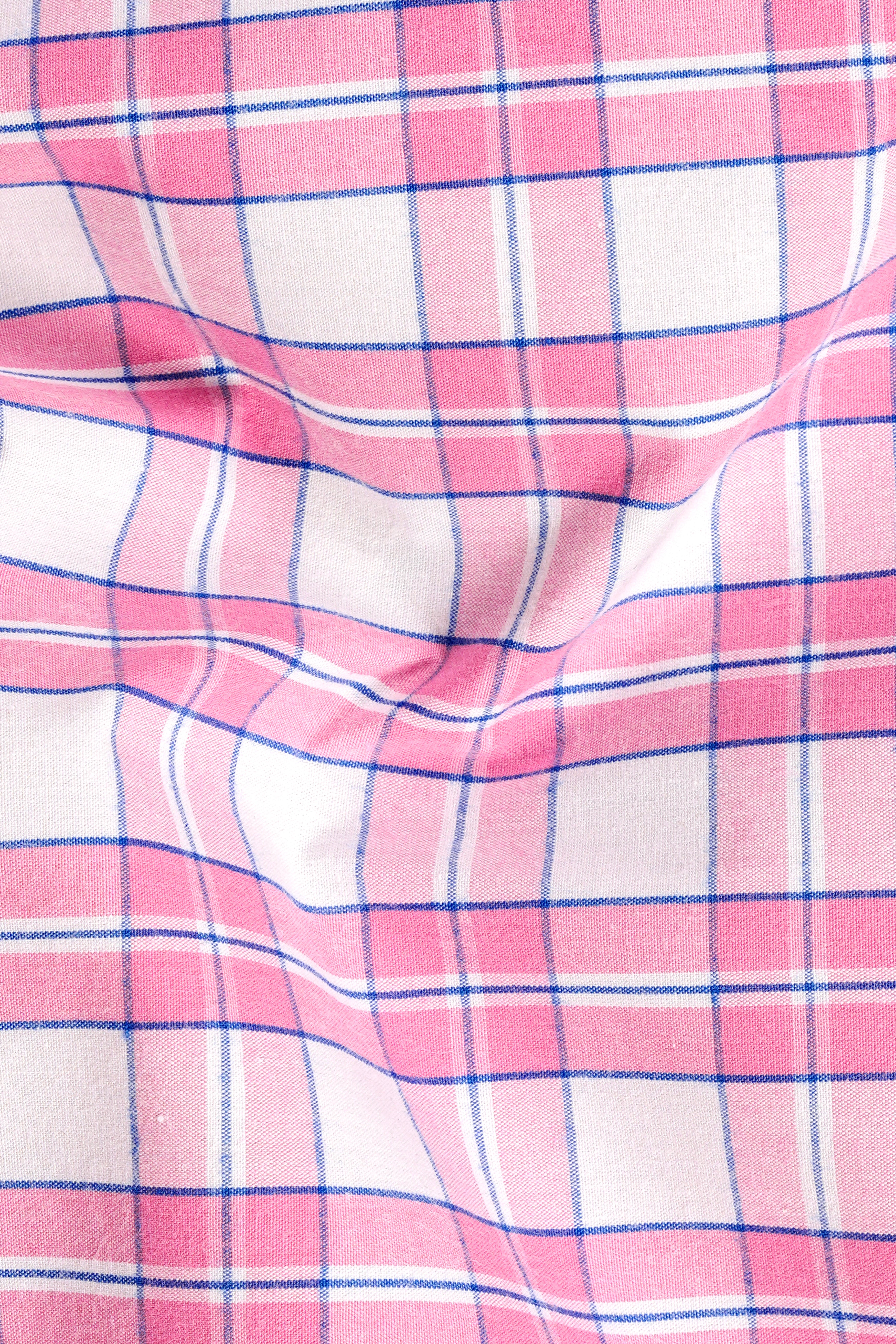 Thulian Pink and White Plaid Poplin Giza Cotton Shirt 12779-BD-38, 12779-BD-H-38, 12779-BD-39, 12779-BD-H-39, 12779-BD-40, 12779-BD-H-40, 12779-BD-42, 12779-BD-H-42, 12779-BD-44, 12779-BD-H-44, 12779-BD-46, 12779-BD-H-46, 12779-BD-48, 12779-BD-H-48, 12779-BD-50, 12779-BD-H-50, 12779-BD-52, 12779-BD-H-52