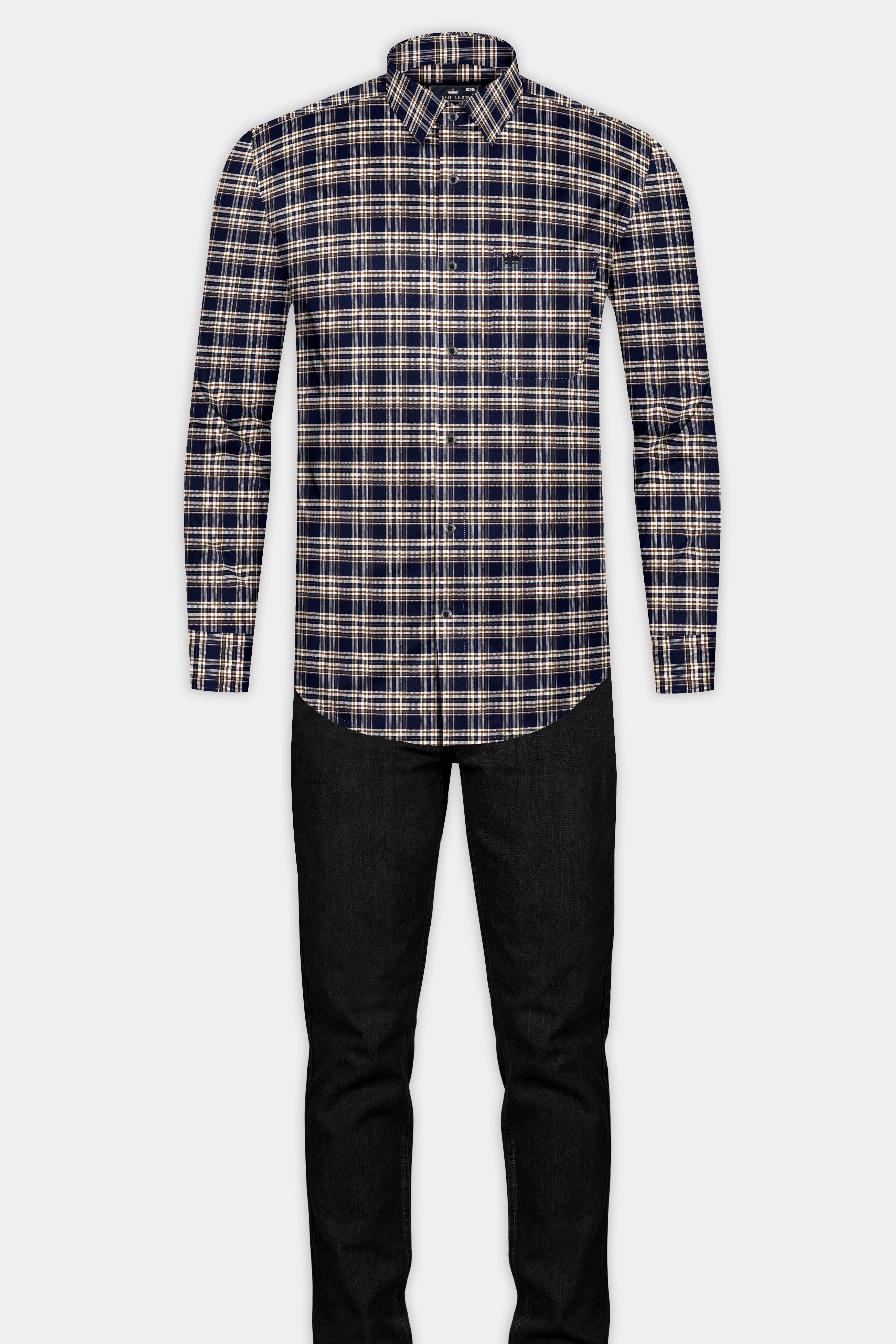 Firefly Blue And Walnut Brown Plaid Royal Oxford Shirt 12800-BLK-38, 12800-BLK-H-38, 12800-BLK-39, 12800-BLK-H-39, 12800-BLK-40, 12800-BLK-H-40, 12800-BLK-42, 12800-BLK-H-42, 12800-BLK-44, 12800-BLK-H-44, 12800-BLK-46, 12800-BLK-H-46, 12800-BLK-48, 12800-BLK-H-48, 12800-BLK-50, 12800-BLK-H-50, 12800-BLK-52, 12800-BLK-H-52