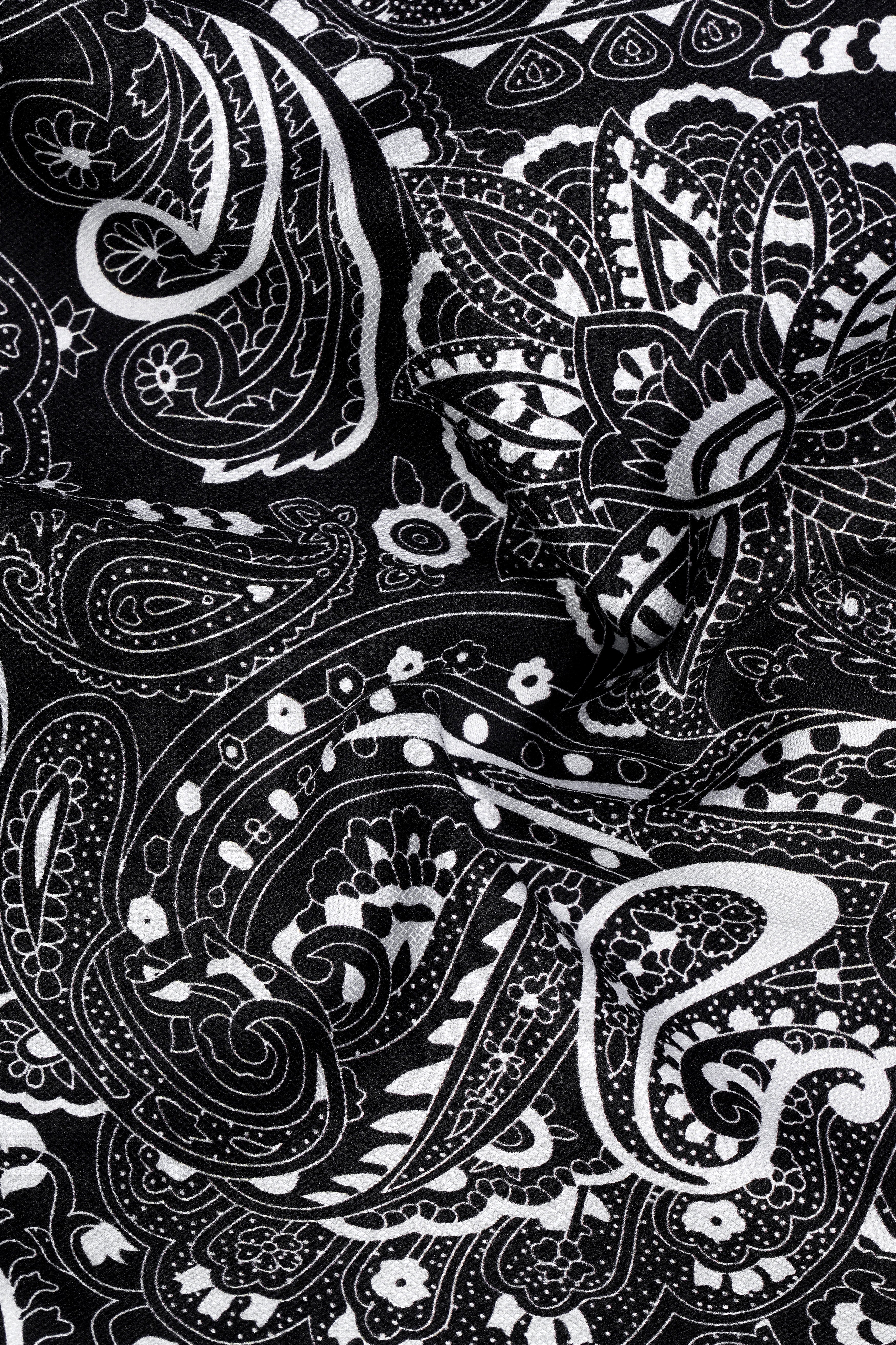 Jade Black Paisley Printed Super Soft Premium Cotton Shirt 12870-BLK-38, 12870-BLK-H-38, 12870-BLK-39, 12870-BLK-H-39, 12870-BLK-40, 12870-BLK-H-40, 12870-BLK-42, 12870-BLK-H-42, 12870-BLK-44, 12870-BLK-H-44, 12870-BLK-46, 12870-BLK-H-46, 12870-BLK-48, 12870-BLK-H-48, 12870-BLK-50, 12870-BLK-H-50, 12870-BLK-52, 12870-BLK-H-52