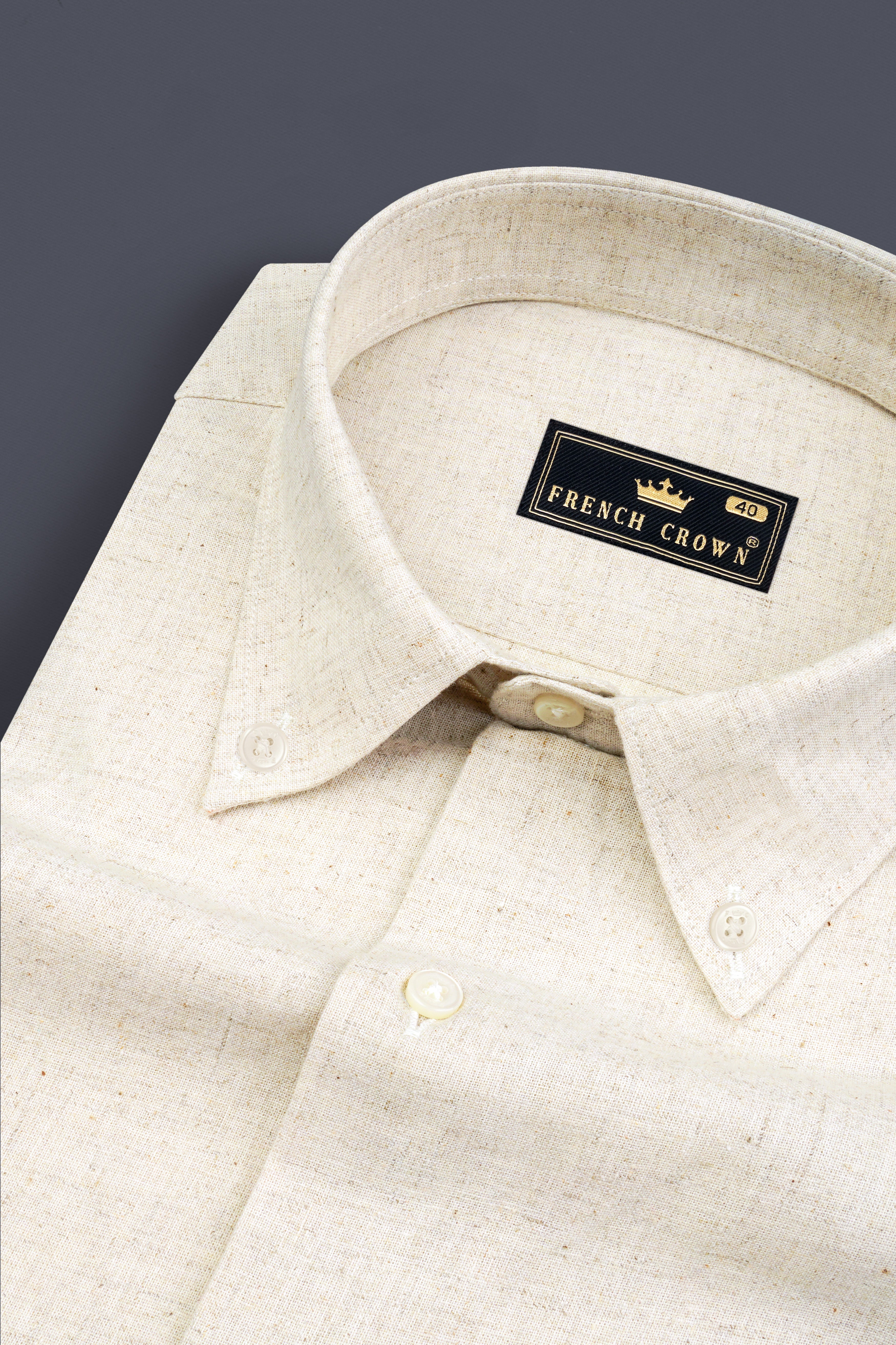 Parchment Cream Luxuries Linen Shirt 12874-BD-38, 12874-BD-H-38, 12874-BD-39, 12874-BD-H-39, 12874-BD-40, 12874-BD-H-40, 12874-BD-42, 12874-BD-H-42, 12874-BD-44, 12874-BD-H-44, 12874-BD-46, 12874-BD-H-46, 12874-BD-48, 12874-BD-H-48, 12874-BD-50, 12874-BD-H-50, 12874-BD-52, 12874-BD-H-52