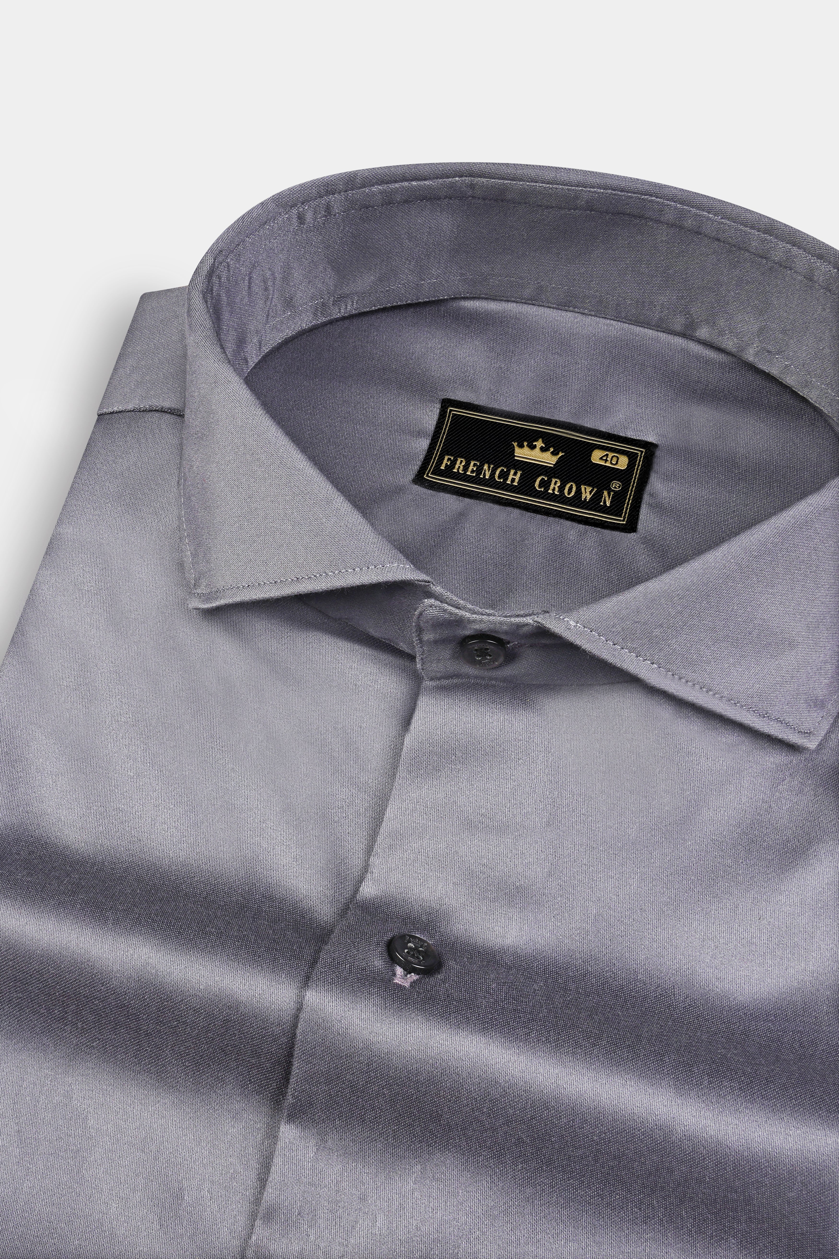 Venus Gray Solid Subtle Sheen Super Soft Premium Cotton Shirt 12922-CA-BLK-38, 12922-CA-BLK-H-38, 12922-CA-BLK-39, 12922-CA-BLK-H-39, 12922-CA-BLK-40, 12922-CA-BLK-H-40, 12922-CA-BLK-42, 12922-CA-BLK-H-42, 12922-CA-BLK-44, 12922-CA-BLK-H-44, 12922-CA-BLK-46, 12922-CA-BLK-H-46, 12922-CA-BLK-48, 12922-CA-BLK-H-48, 12922-CA-BLK-50, 12922-CA-BLK-H-50, 12922-CA-BLK-52, 12922-CA-BLK-H-52