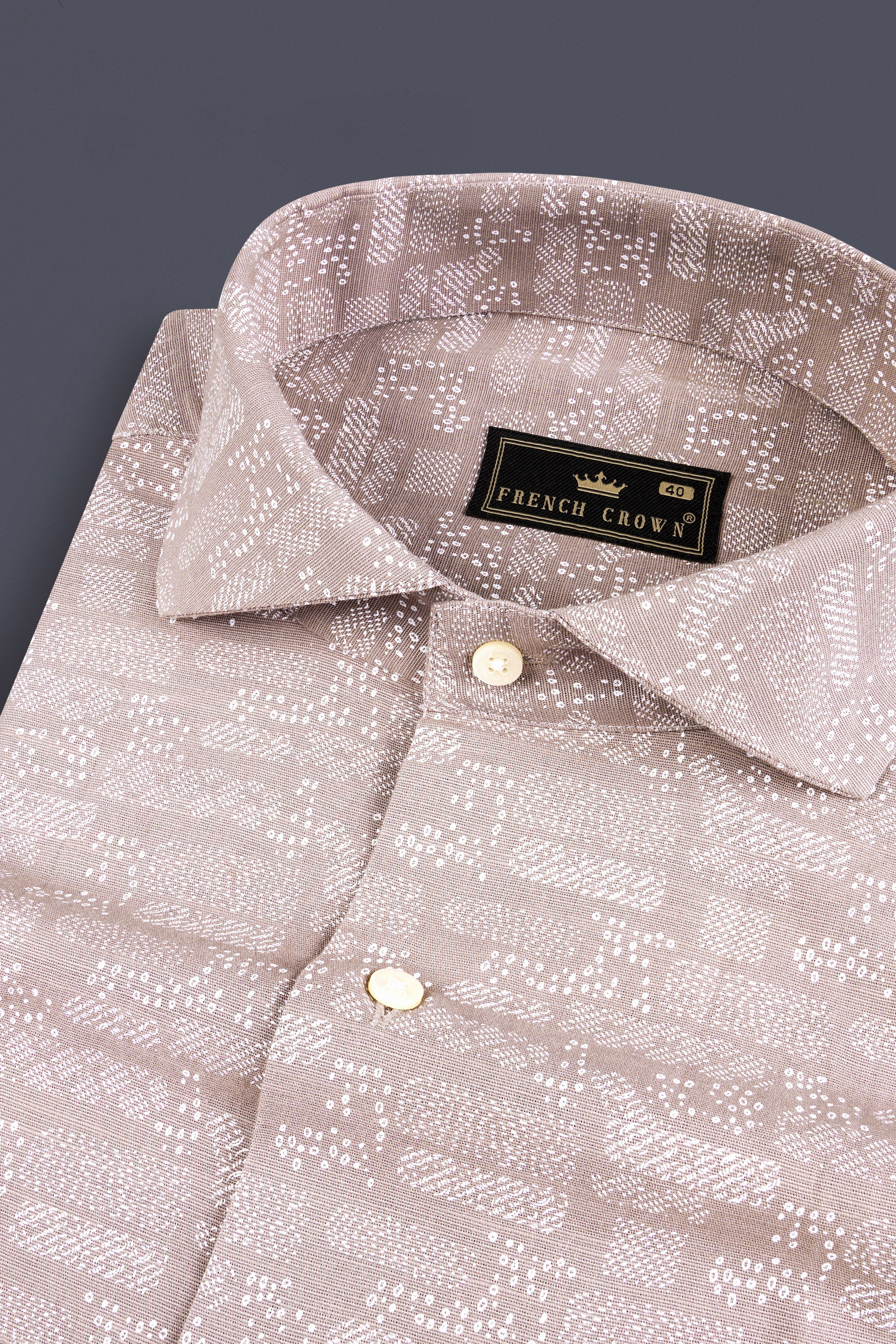 Wafer Hazelnut Printed Luxuries Linen Shirt 13023-CA-38, 13023-CA-H-38, 13023-CA-39, 13023-CA-H-39, 13023-CA-40, 13023-CA-H-40, 13023-CA-42, 13023-CA-H-42, 13023-CA-44, 13023-CA-H-44, 13023-CA-46, 13023-CA-H-46, 13023-CA-48, 13023-CA-H-48, 13023-CA-50, 13023-CA-H-50, 13023-CA-52, 13023-CA-H-52