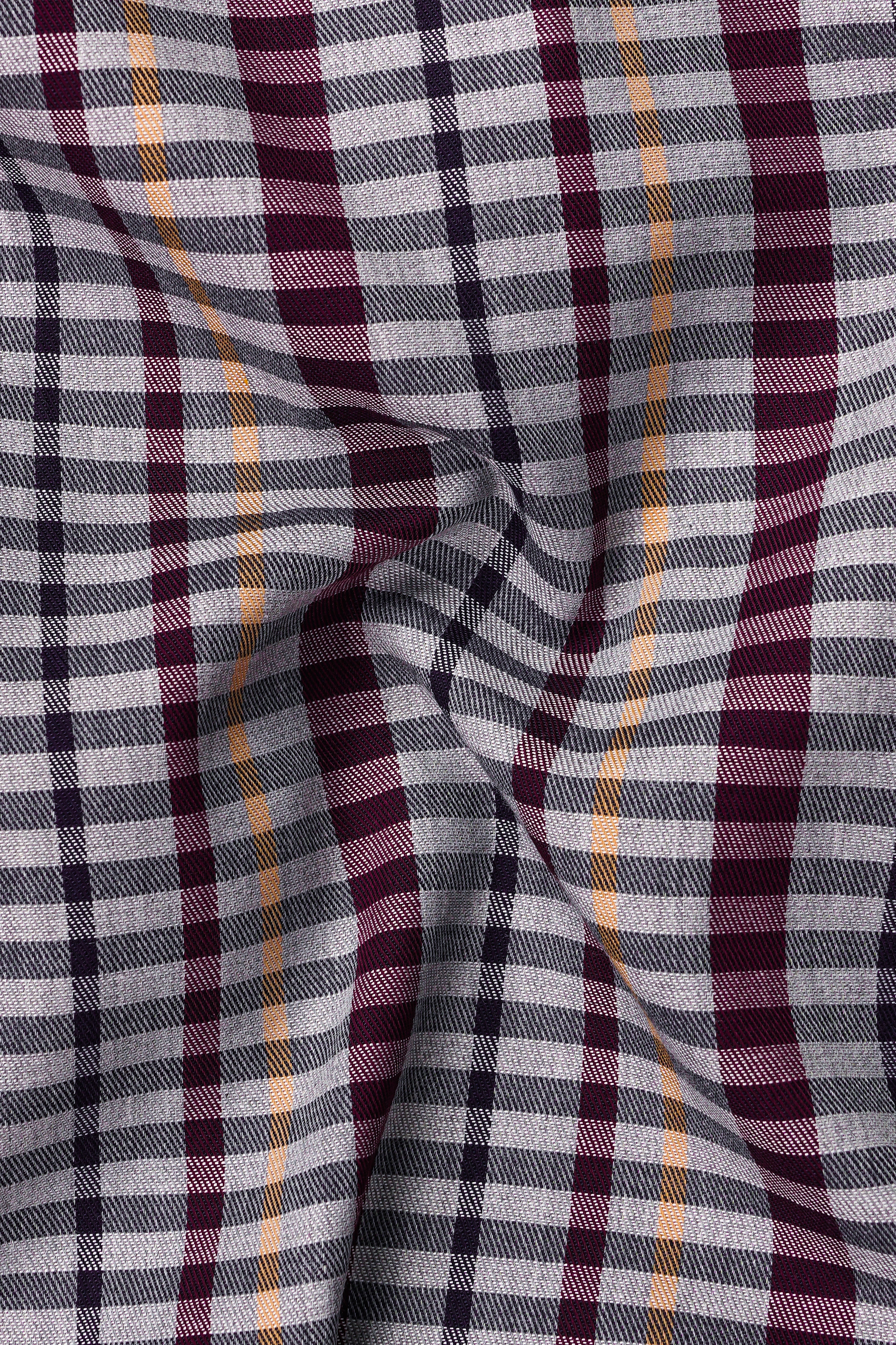 Smokey Gray And Castro Maroon Multi Color Plaid Twill Premium Cotton Designer Shirt 13077-BLK-P566-38, 13077-BLK-P566-H-38, 13077-BLK-P566-39, 13077-BLK-P566-H-39, 13077-BLK-P566-40, 13077-BLK-P566-H-40, 13077-BLK-P566-42, 13077-BLK-P566-H-42, 13077-BLK-P566-44, 13077-BLK-P566-H-44, 13077-BLK-P566-46, 13077-BLK-P566-H-46, 13077-BLK-P566-48, 13077-BLK-P566-H-48, 13077-BLK-P566-50, 13077-BLK-P566-H-50, 13077-BLK-P566-52, 13077-BLK-P566-H-52