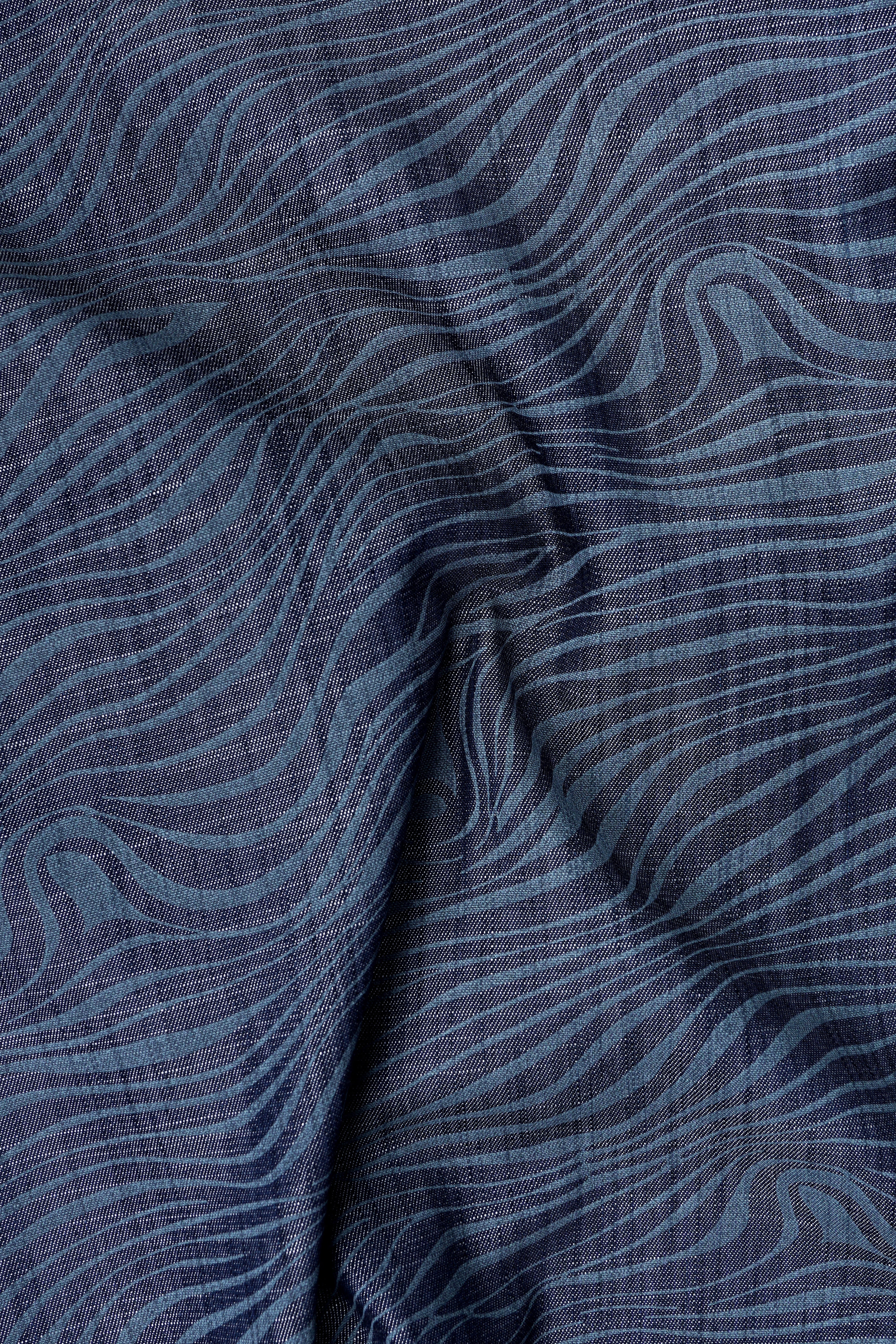 Mirage Blue Printed Chambray Premium Cotton Denim Shirt 13087-BD-BLE-38, 13087-BD-BLE-H-38, 13087-BD-BLE-39, 13087-BD-BLE-H-39, 13087-BD-BLE-40, 13087-BD-BLE-H-40, 13087-BD-BLE-42, 13087-BD-BLE-H-42, 13087-BD-BLE-44, 13087-BD-BLE-H-44, 13087-BD-BLE-46, 13087-BD-BLE-H-46, 13087-BD-BLE-48, 13087-BD-BLE-H-48, 13087-BD-BLE-50, 13087-BD-BLE-H-50, 13087-BD-BLE-52, 13087-BD-BLE-H-52