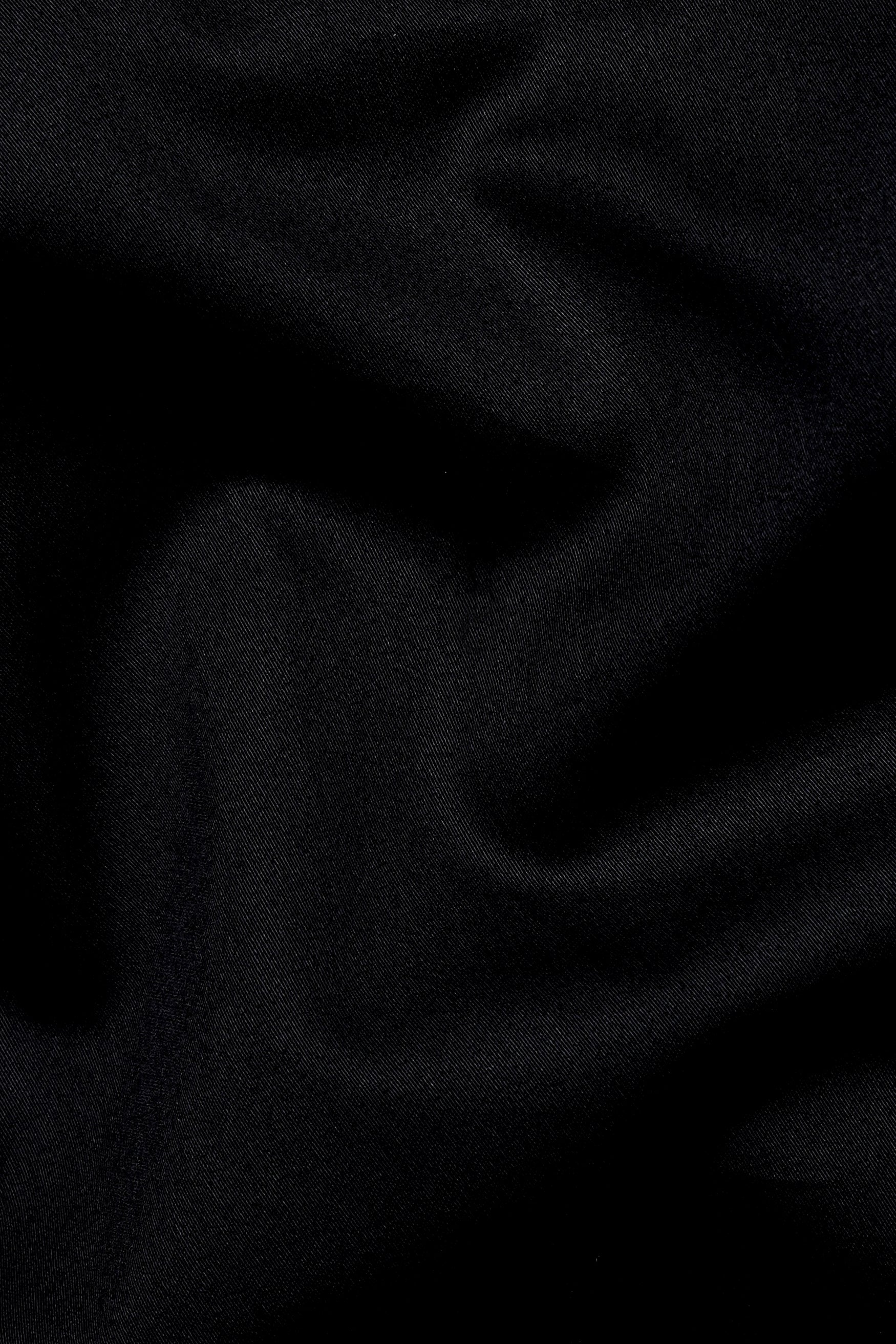 Jade Black Super soft Giza Cotton Shirt