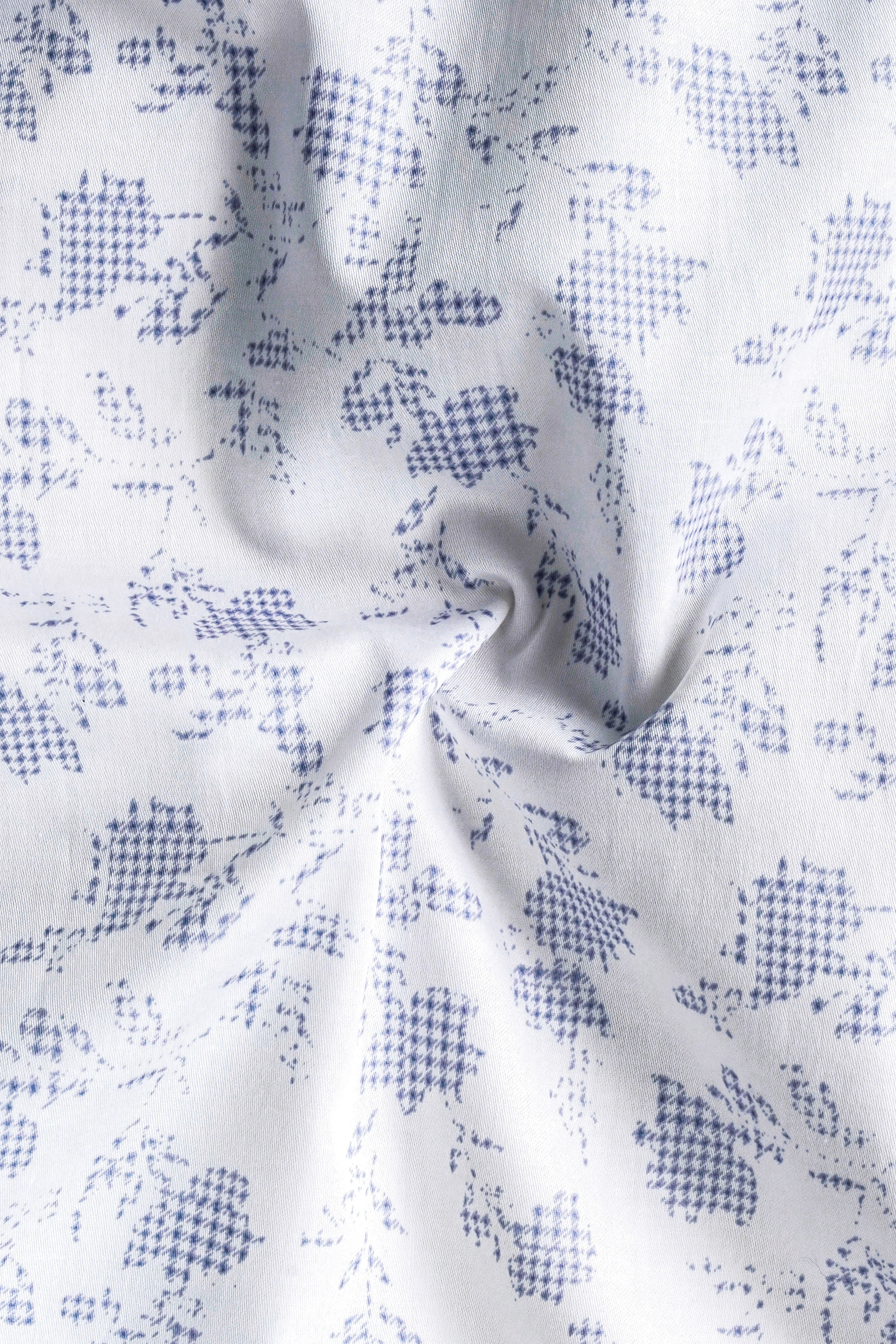 Bright White And Twilight Blue Printed Subtle Sheen Super Soft Premium Cotton Shirt 13163-38, 13163-H-38, 13163-39, 13163-H-39, 13163-40, 13163-H-40, 13163-42, 13163-H-42, 13163-44, 13163-H-44, 13163-46, 13163-H-46, 13163-48, 13163-H-48, 13163-50, 13163-H-50, 13163-52, 13163-H-52