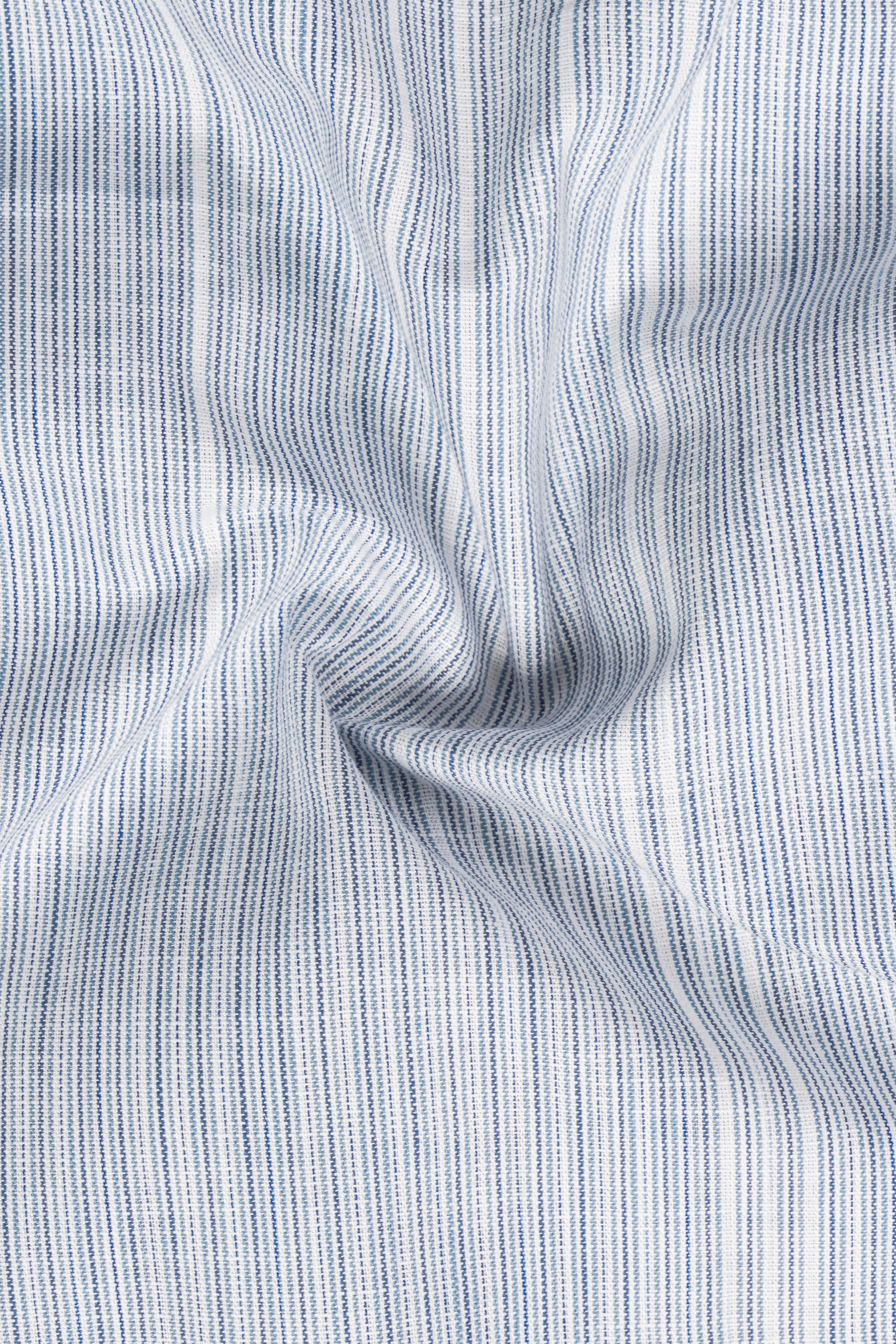 Haze Blue Striped Dobby Textured Premium Giza Cotton Shirt 13177-38, 13177-H-38, 13177-39, 13177-H-39, 13177-40, 13177-H-40, 13177-42, 13177-H-42, 13177-44, 13177-H-44, 13177-46, 13177-H-46, 13177-48, 13177-H-48, 13177-50, 13177-H-50, 13177-52, 13177-H-52